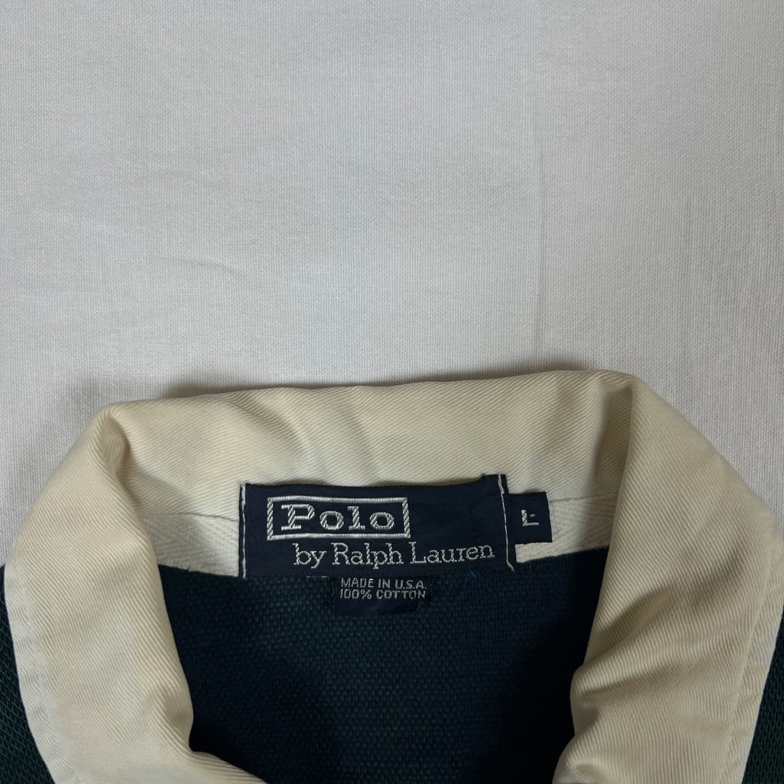 90‘s 폴로랄프로렌 1993 스펠아웃 타탄체크 피케셔츠 상품이미지6