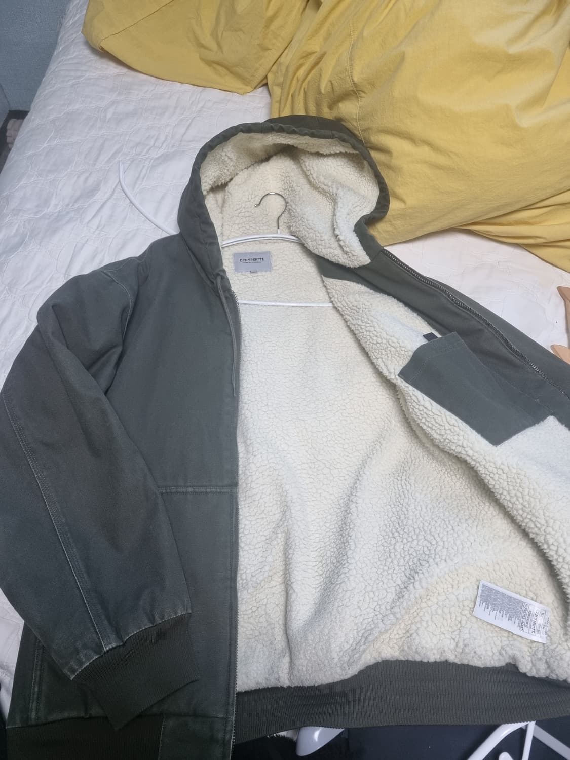 칼하트 액티브 파일 자켓 (양털) 상품이미지2