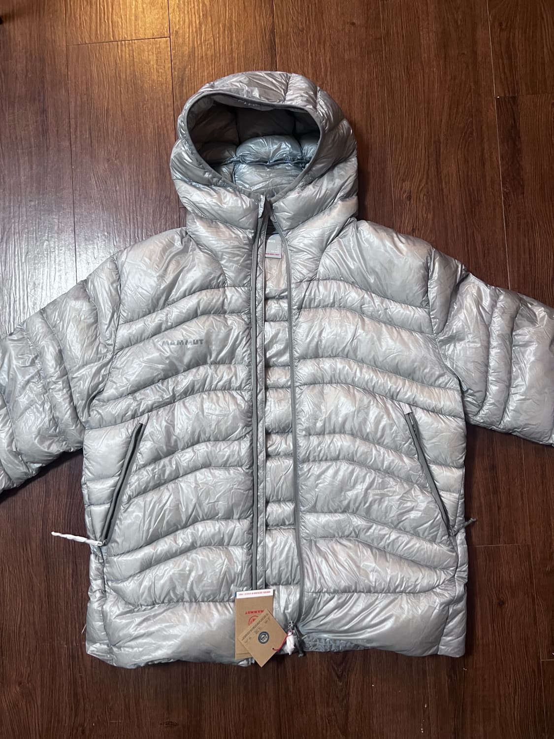 마무트 루프틱 경량패딩 새제품 Xl 블루 상품이미지1