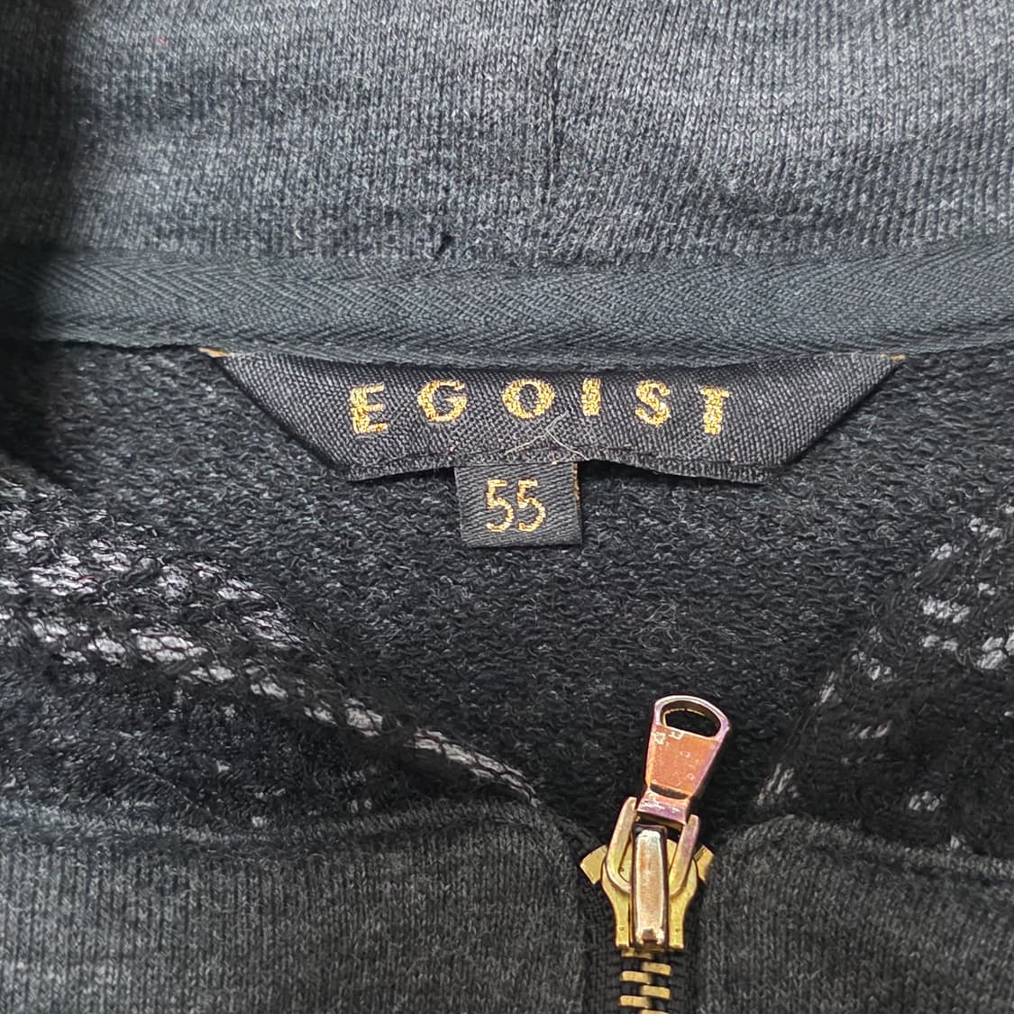 오네갸루 블랙대장 레이스 롱 후드집업 상품이미지4