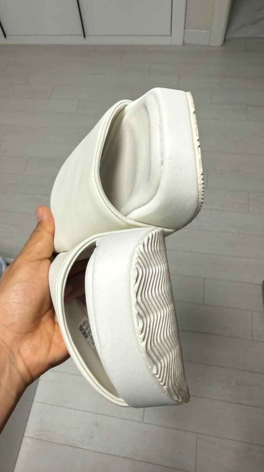 Y-3 아디다스 화이트 슬라이드 슬리퍼 275 상품이미지3