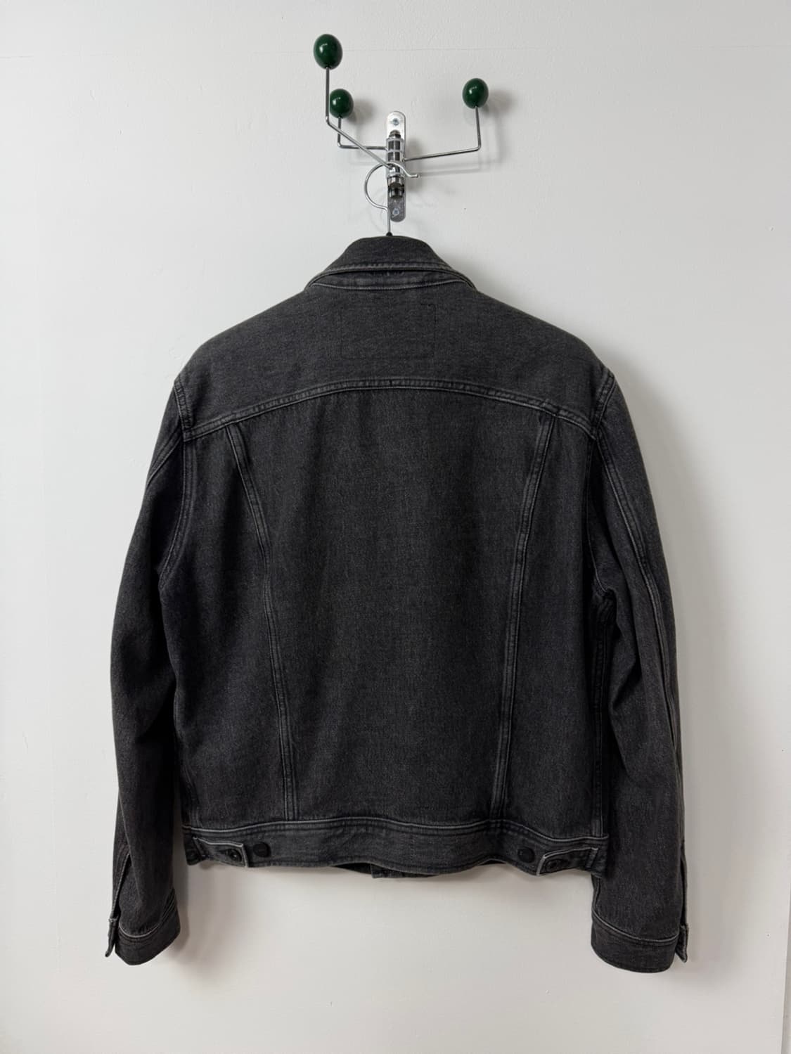 디젤 흑청 데님 트러커 자켓  상품이미지4