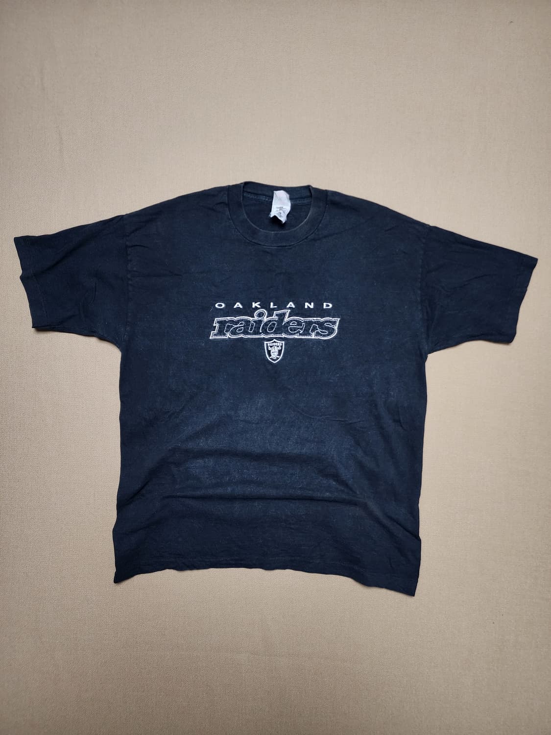 90s Oakland Raiders NFL 싱글스티치 티셔츠15 상품이미지1