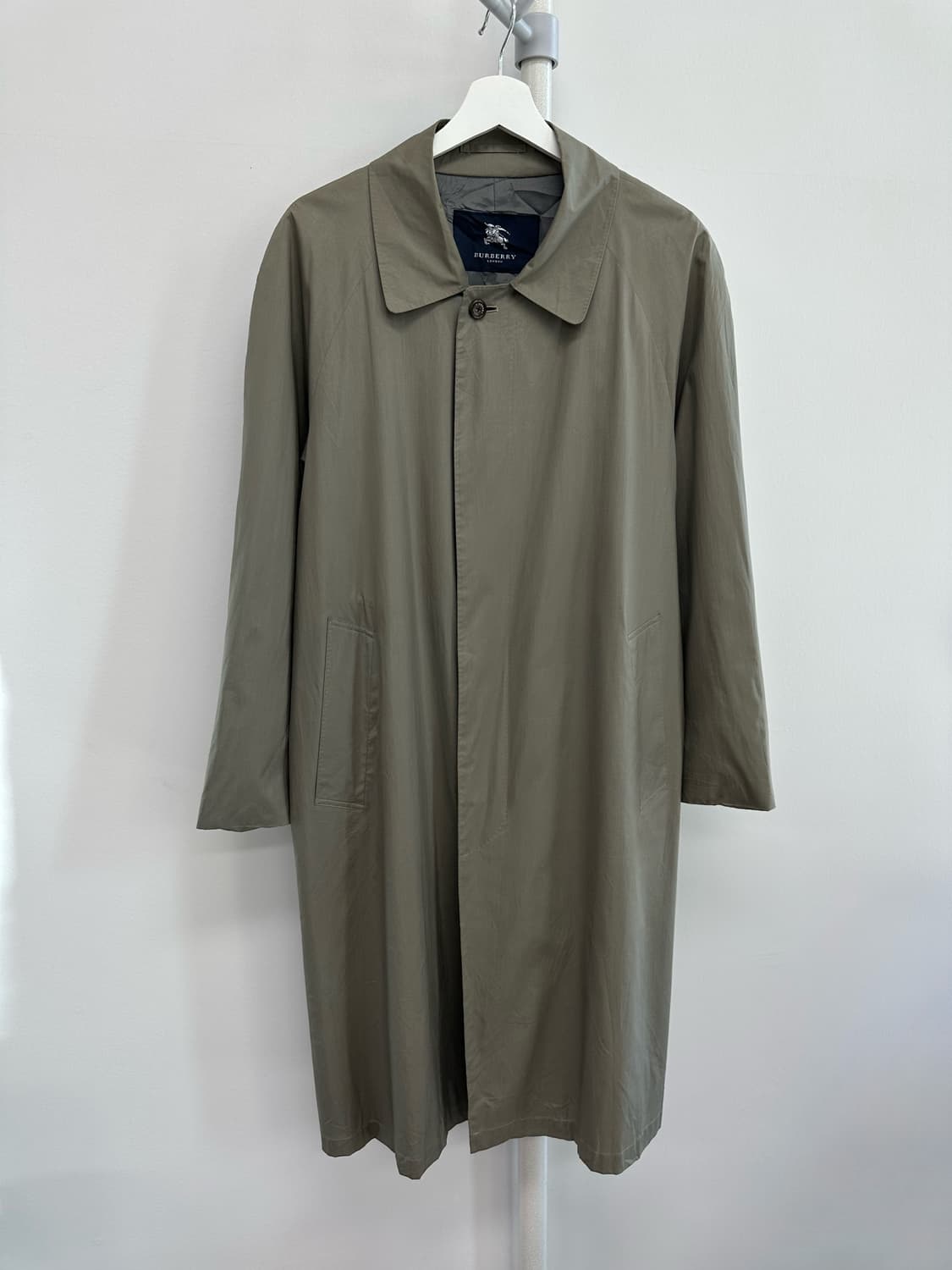 버버리 실크 100% 맥코트 상품이미지2