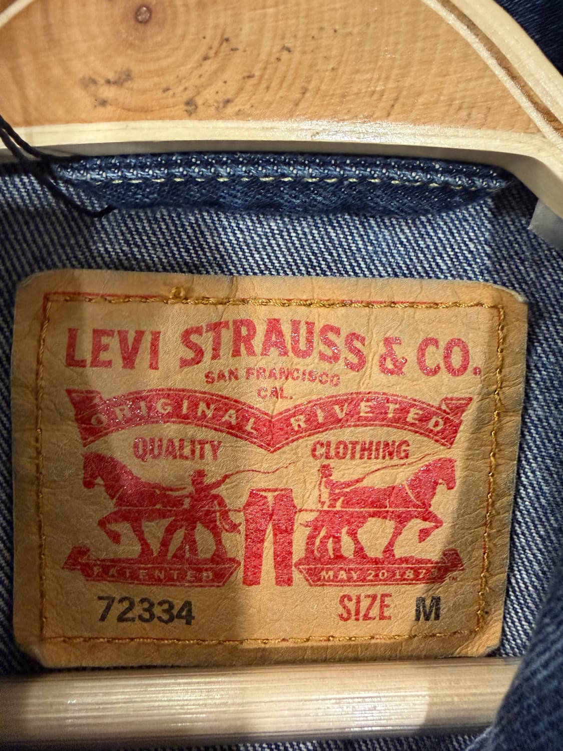 481. 리바이스 데님자켓 청자켓 상품이미지2