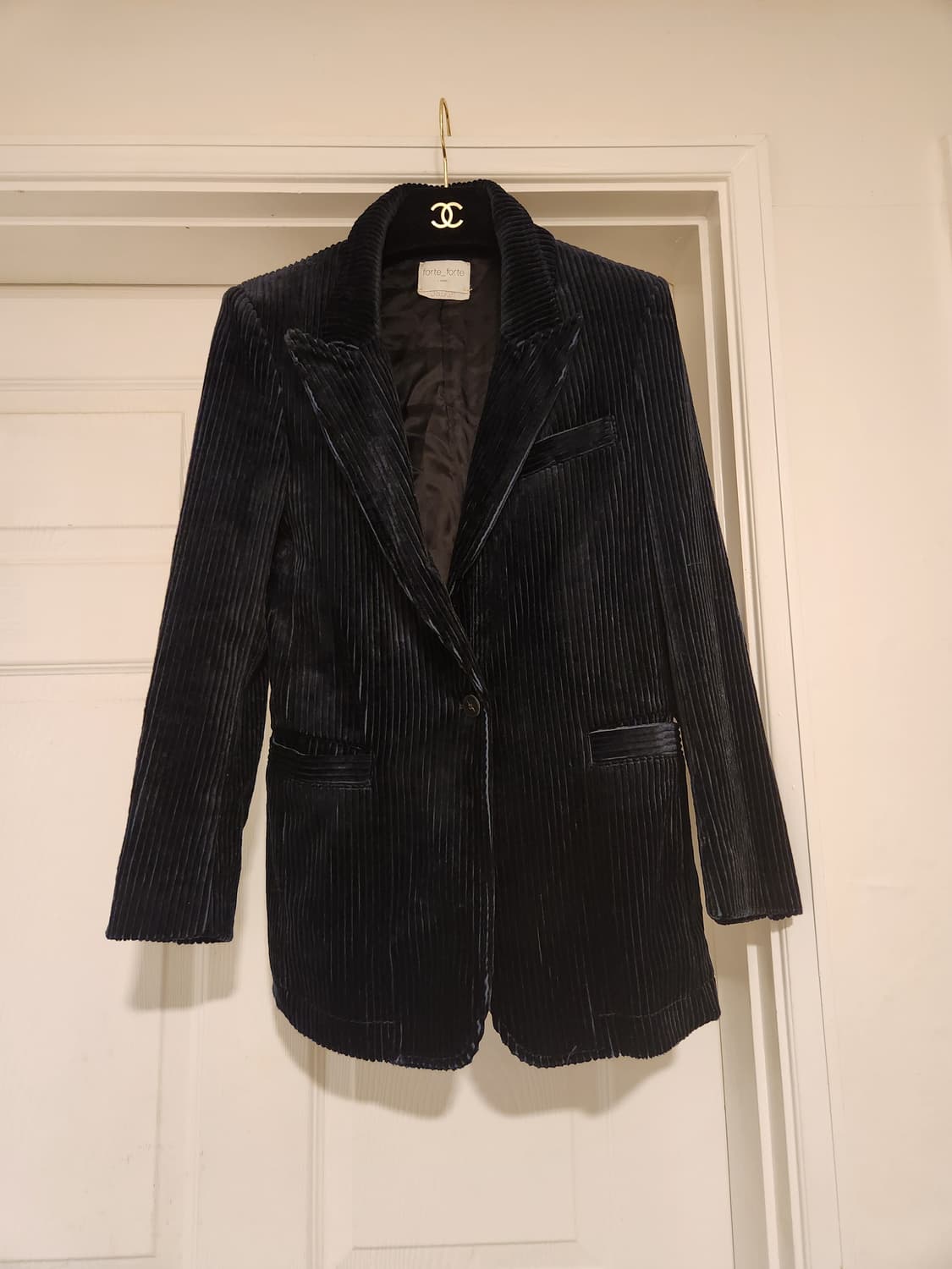 (정품)포르테포르테 Forte_Forte 딥네이비 자켓 상품이미지3