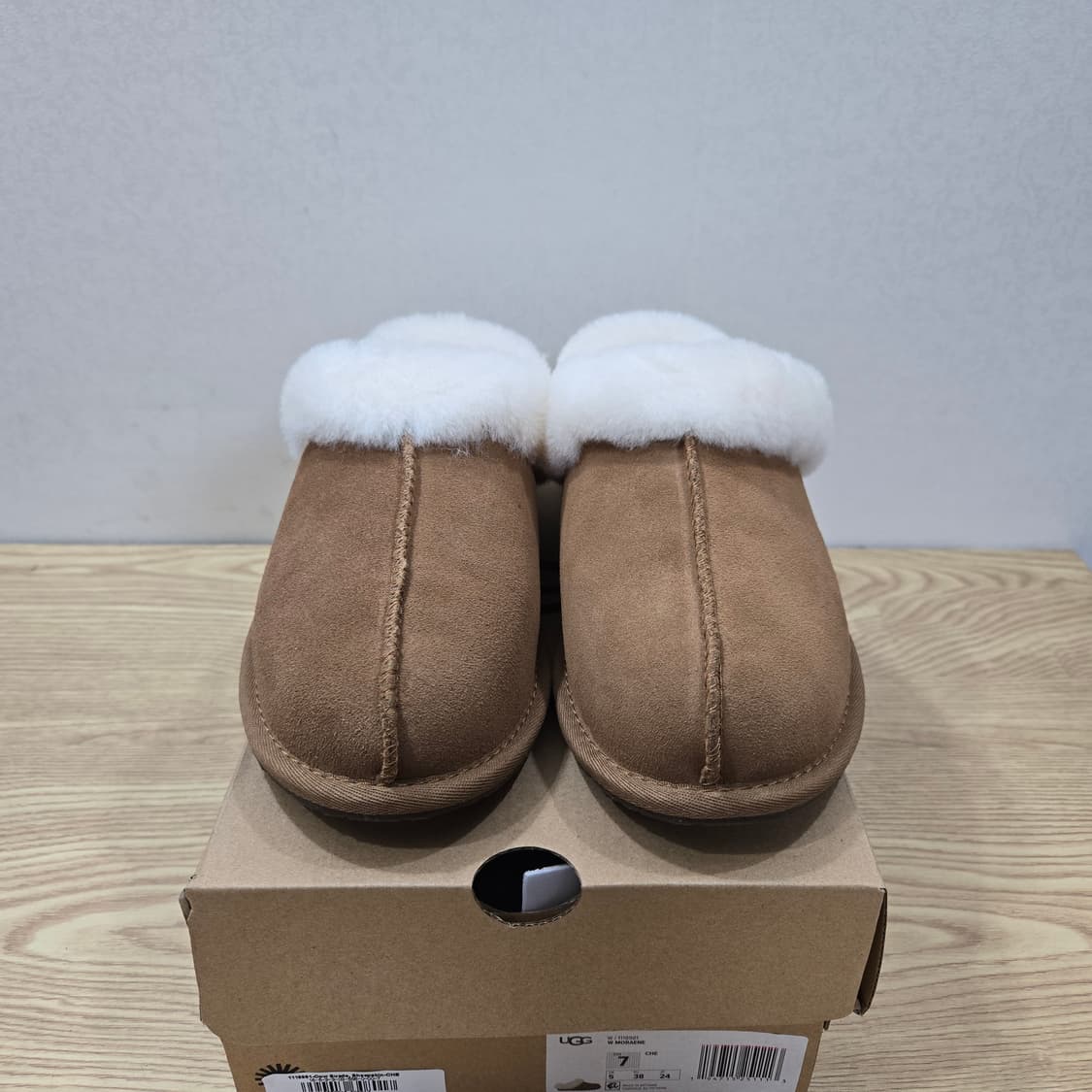 240 어그 UGG 모레네 슬리퍼 체스트넛 새상품 상품이미지2