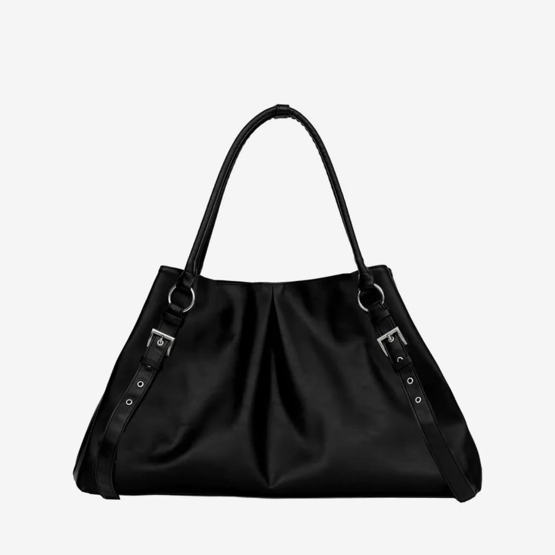 (새상품) 여밈 트라페즈 백 trapez bag (black) 상품이미지4