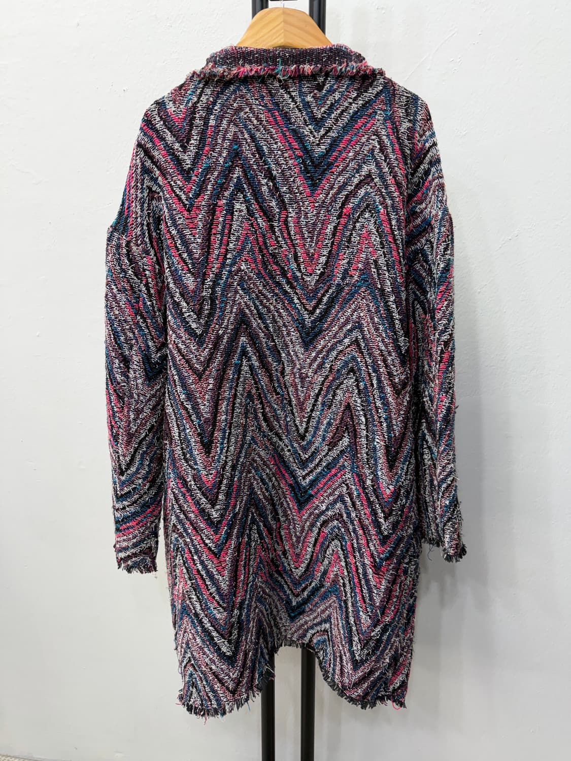 정품) IRO 이로 트위드 멀티컬러 가디건 36  상품이미지5