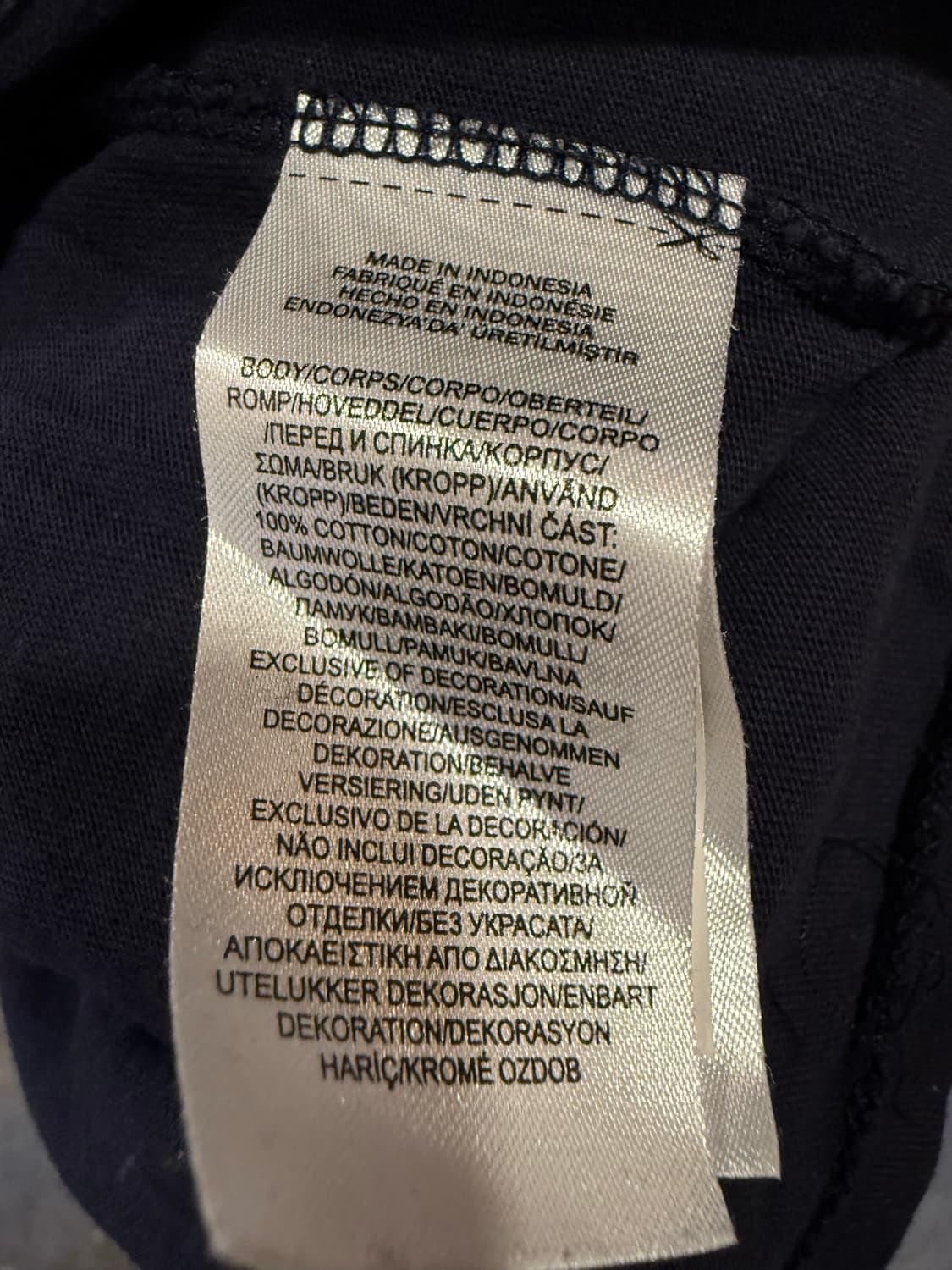 폴로 랄프로렌 레드포니 네이비 반팔 티셔츠 상품이미지3