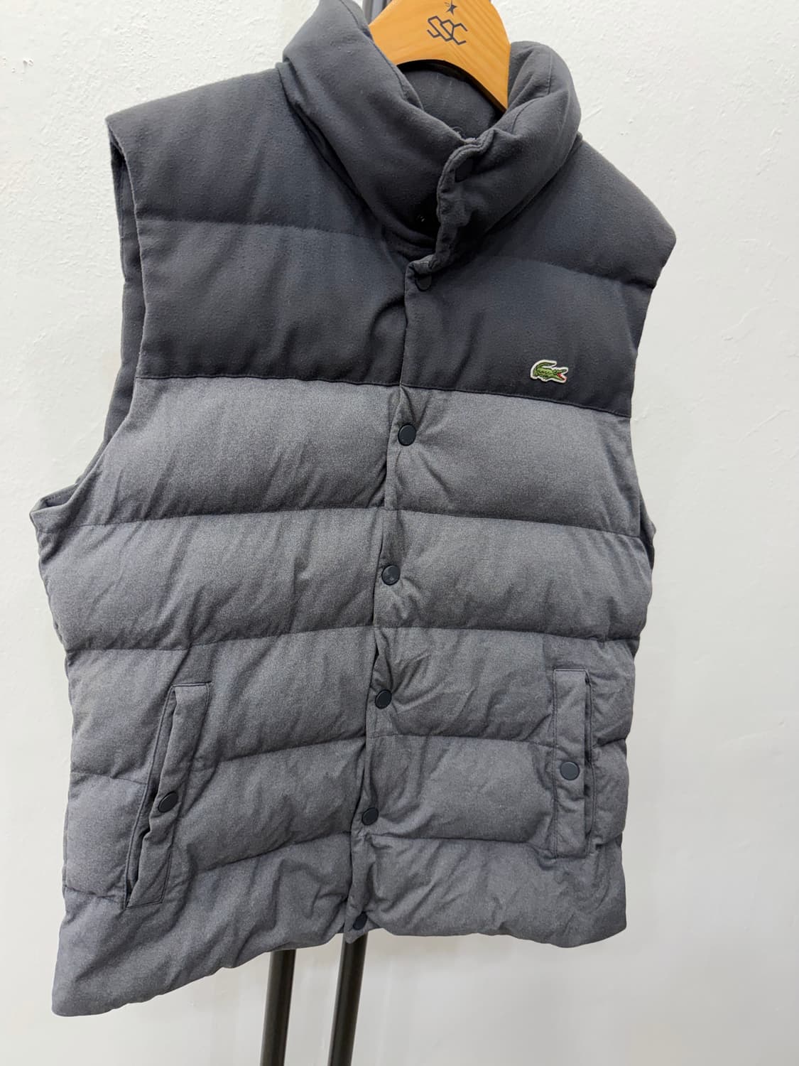 정품) 라코스테 남성 패딩조끼 48(95) 상품이미지2