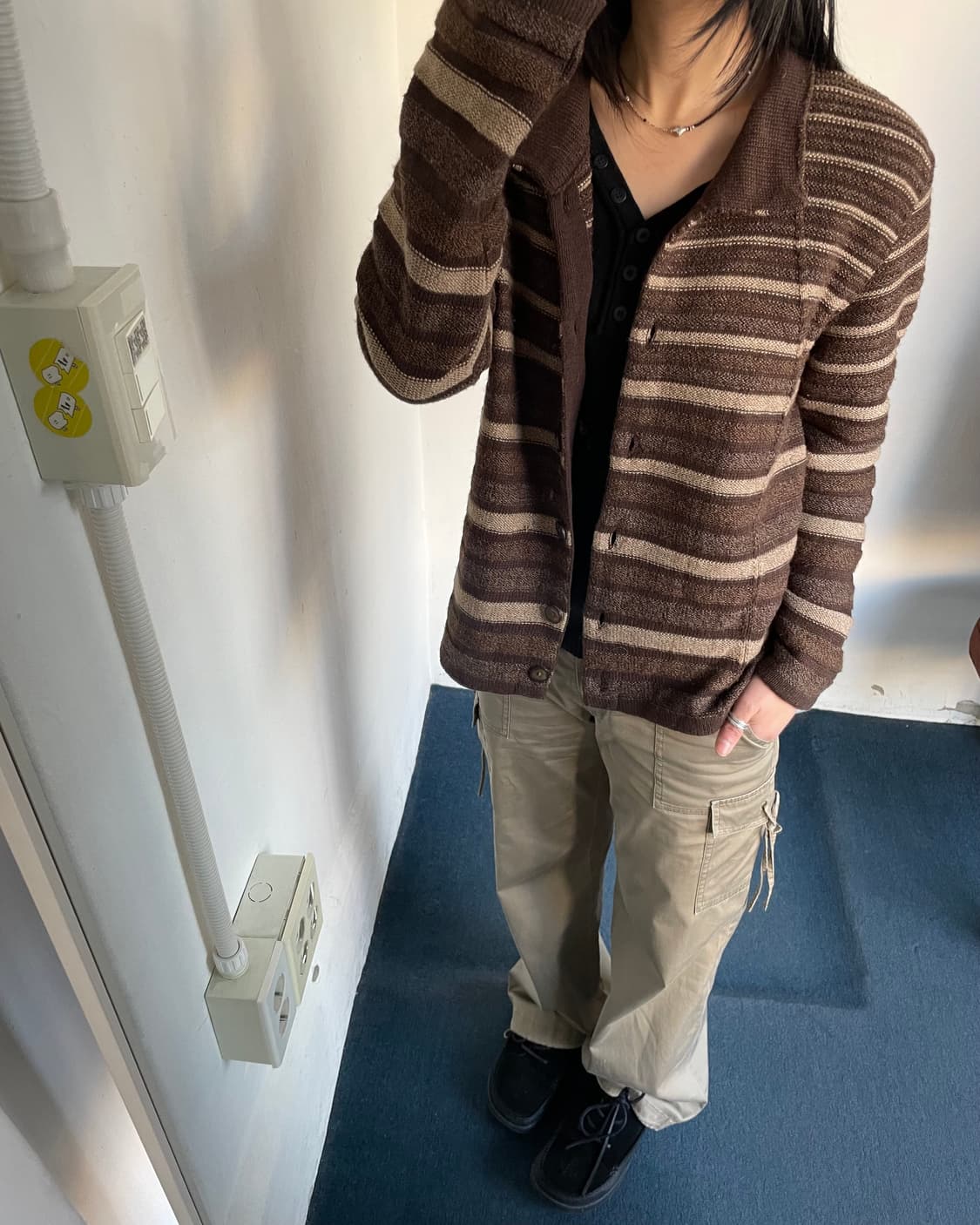 Stripe pattern cardigan 상품이미지5