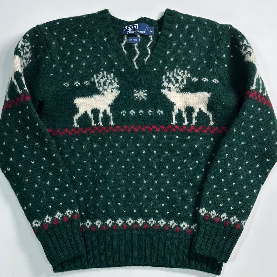 폴로 랄프로렌 노르딕 패턴 울 니트 상품이미지1