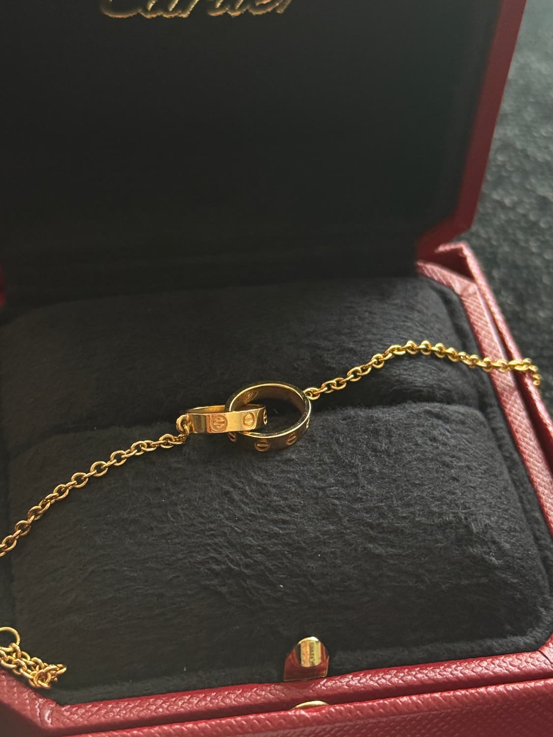 까르띠에 더블러브 브레이슬릿 체인형 (로즈골드) 풀구성 상품이미지2