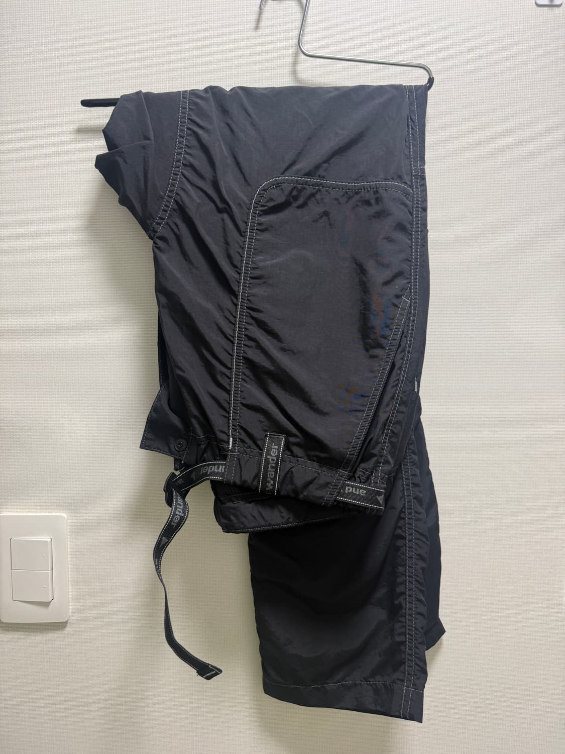 앤드원더 클라이밍 나일론팬츠 블랙 / 4 상품이미지2