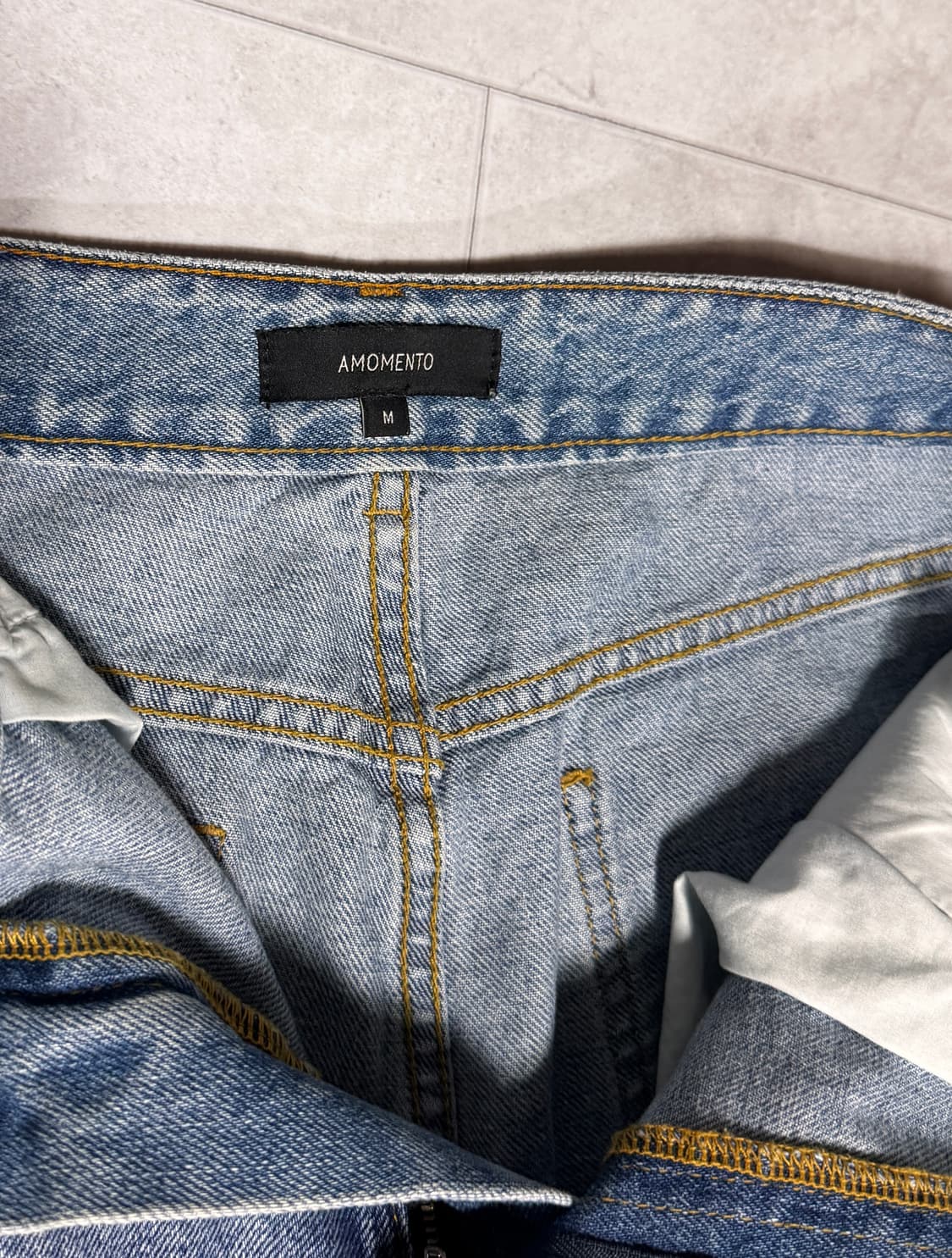 아모멘토 리사이클링 데님 m 상품이미지3