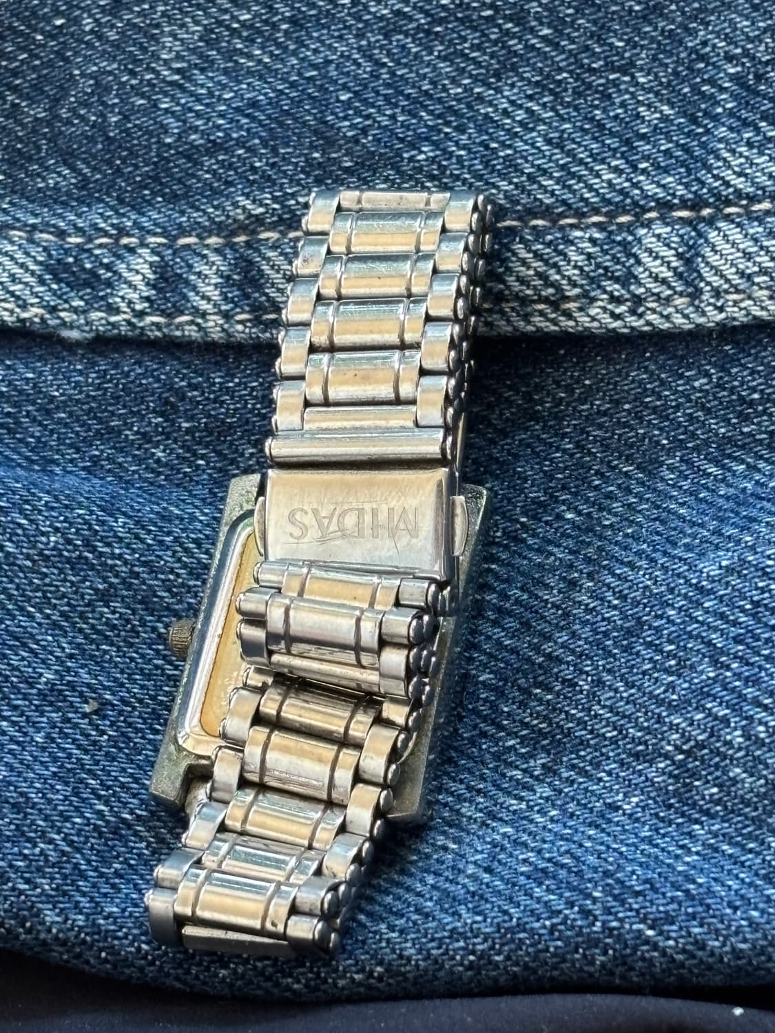 vintage midas quartz metal watch 상품이미지6