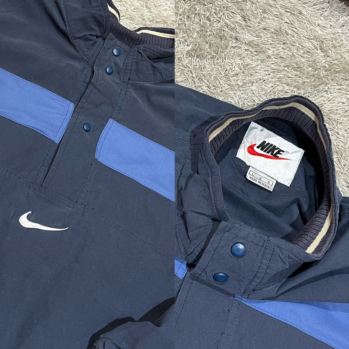 나이키 네이비 소라 아노락 상품이미지5