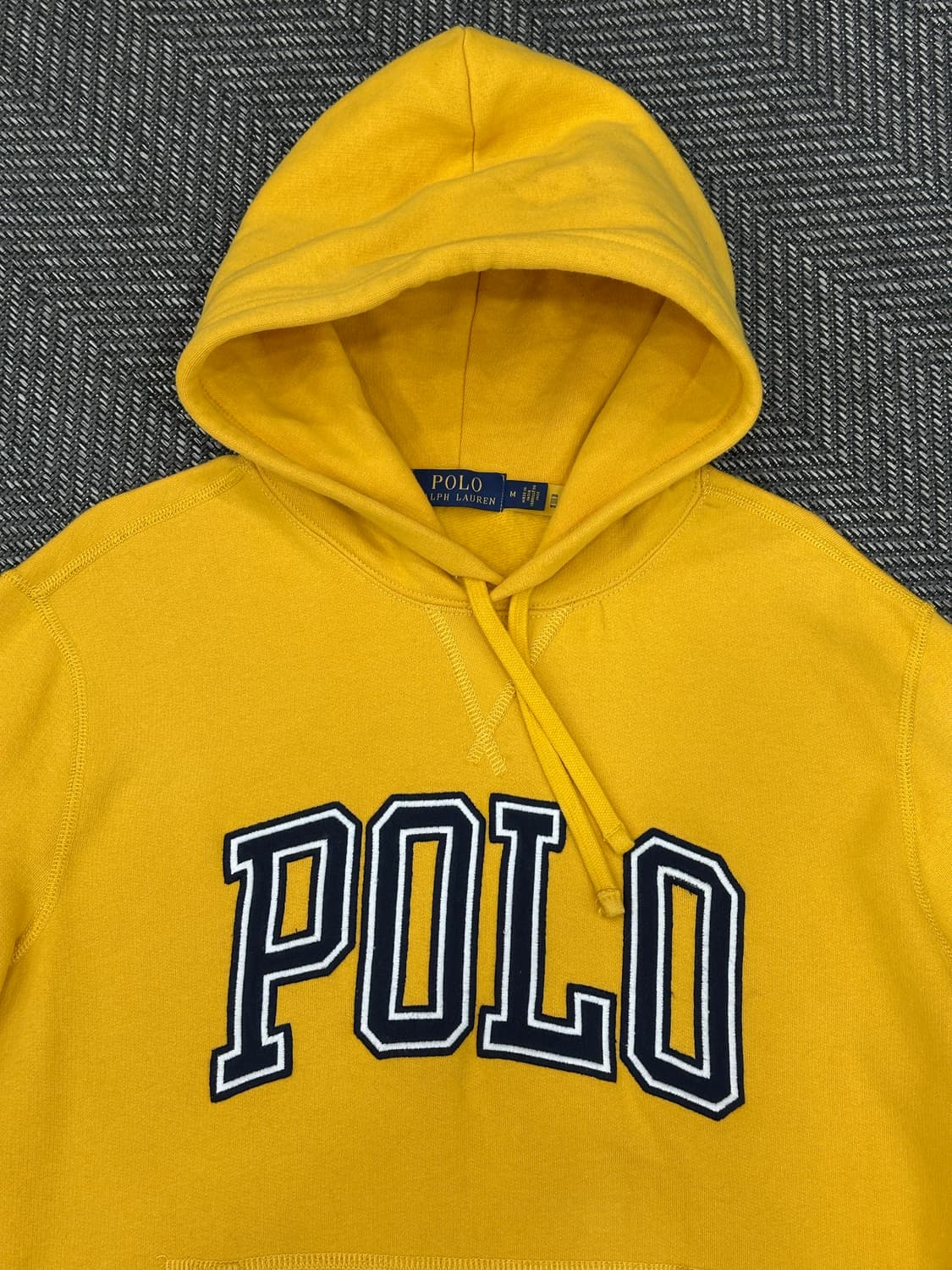 폴로 스펠로고 후드M 상품이미지2
