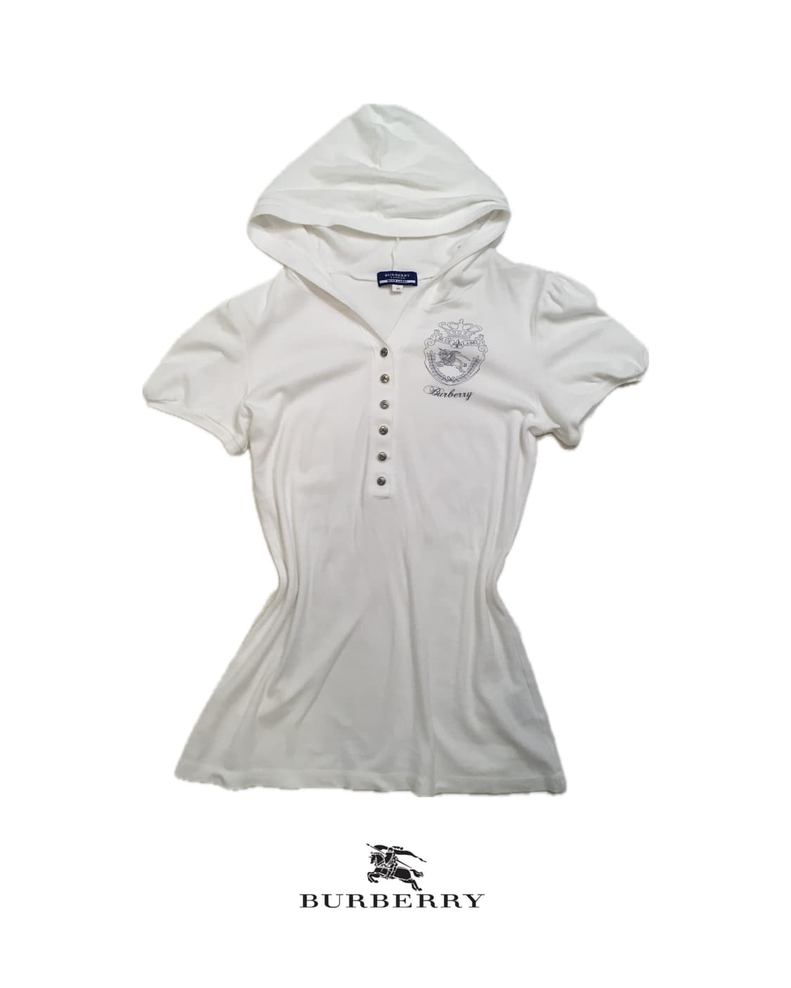 Burberry ivory puff hood t shirt 상품이미지5