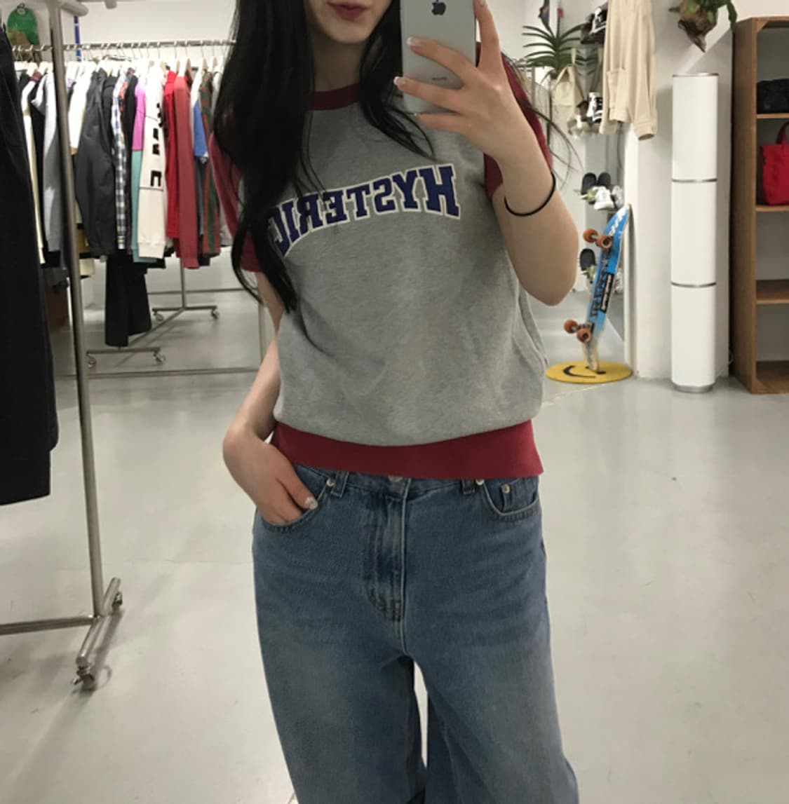 히스테릭글래머 반팔 티셔츠 상품이미지5