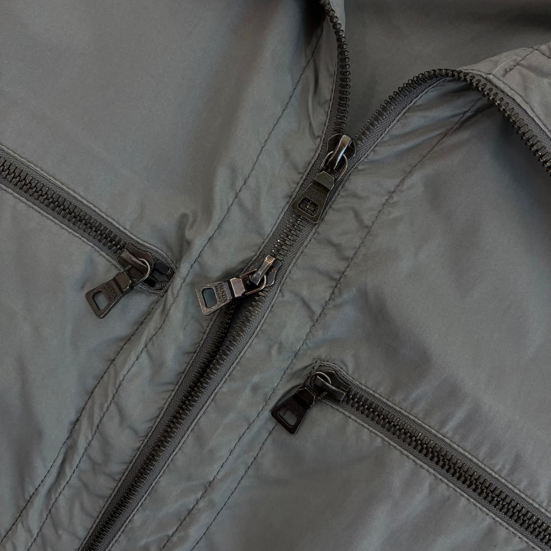 Prada  프라다 00,s 그레이 라이더 자켓  상품이미지5