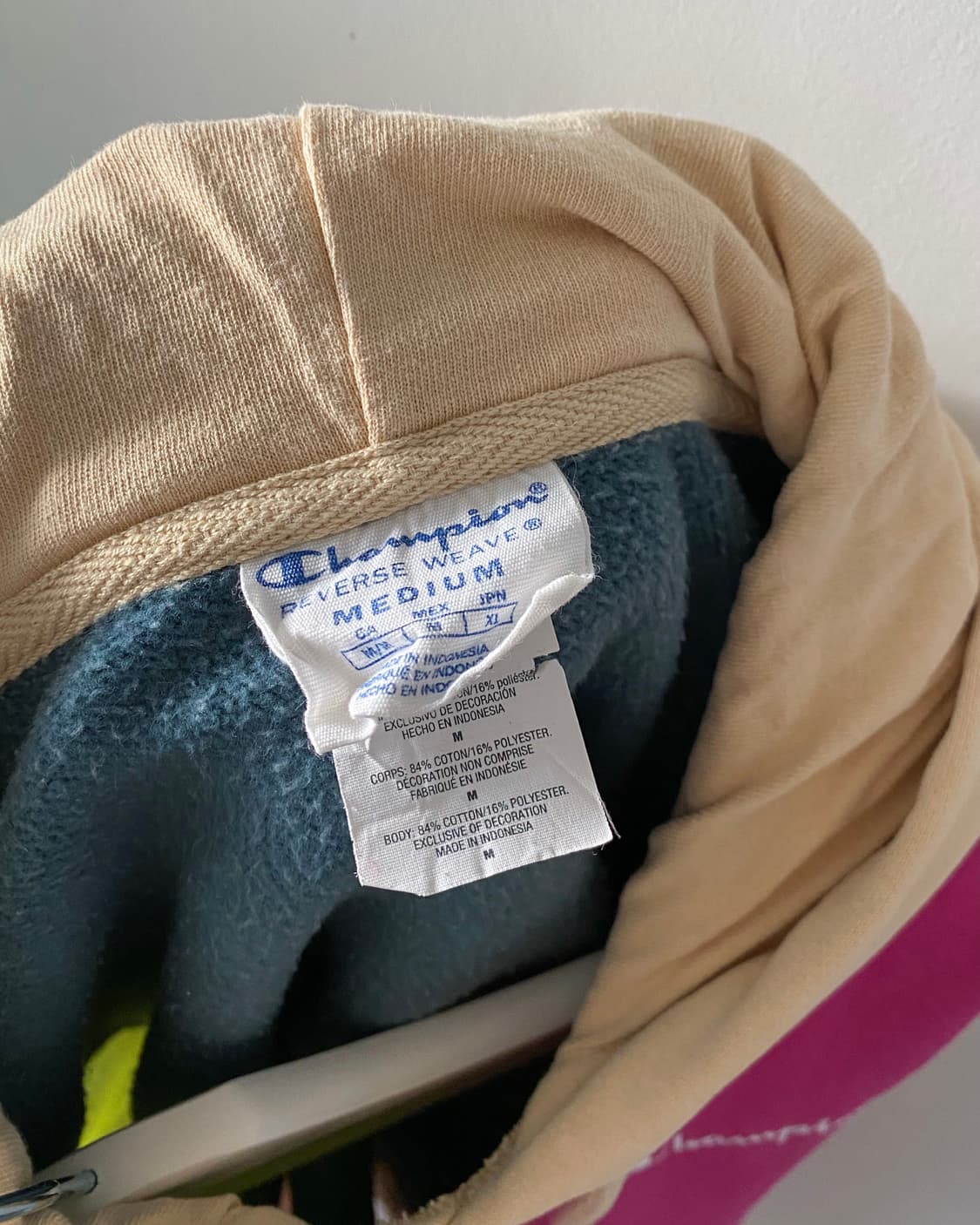 챔피온 리버스위브 컬러풀 페인팅 후드티 상품이미지10