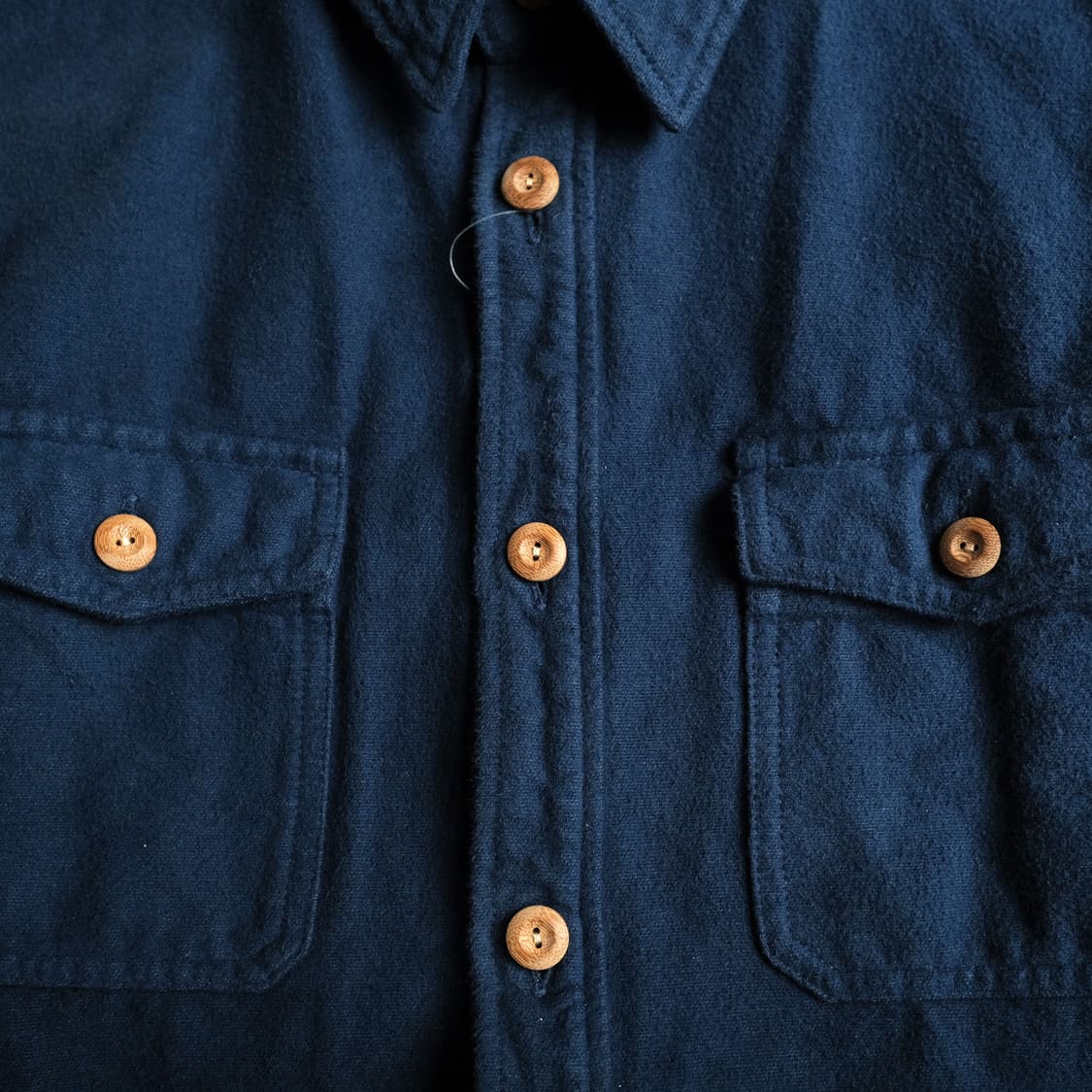 Visvim 비즈빔 블랙 엘크 플란넬 셔츠 3(100)사이즈 상품이미지4