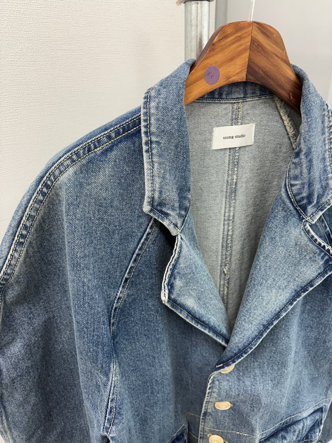 쏭스튜디오 데님자켓 상품이미지2