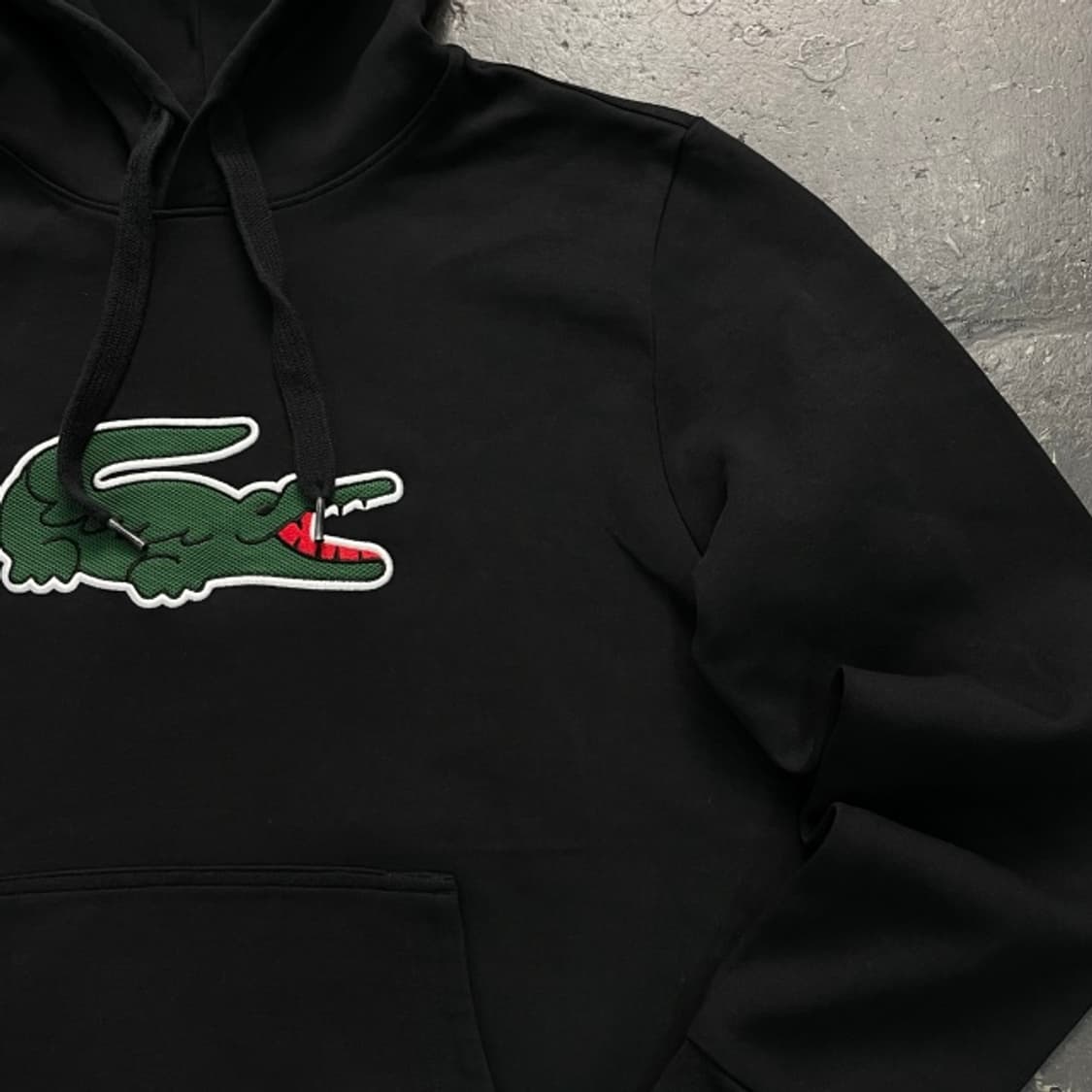 95-100 라코스테 빅로고 후드티 상품이미지2