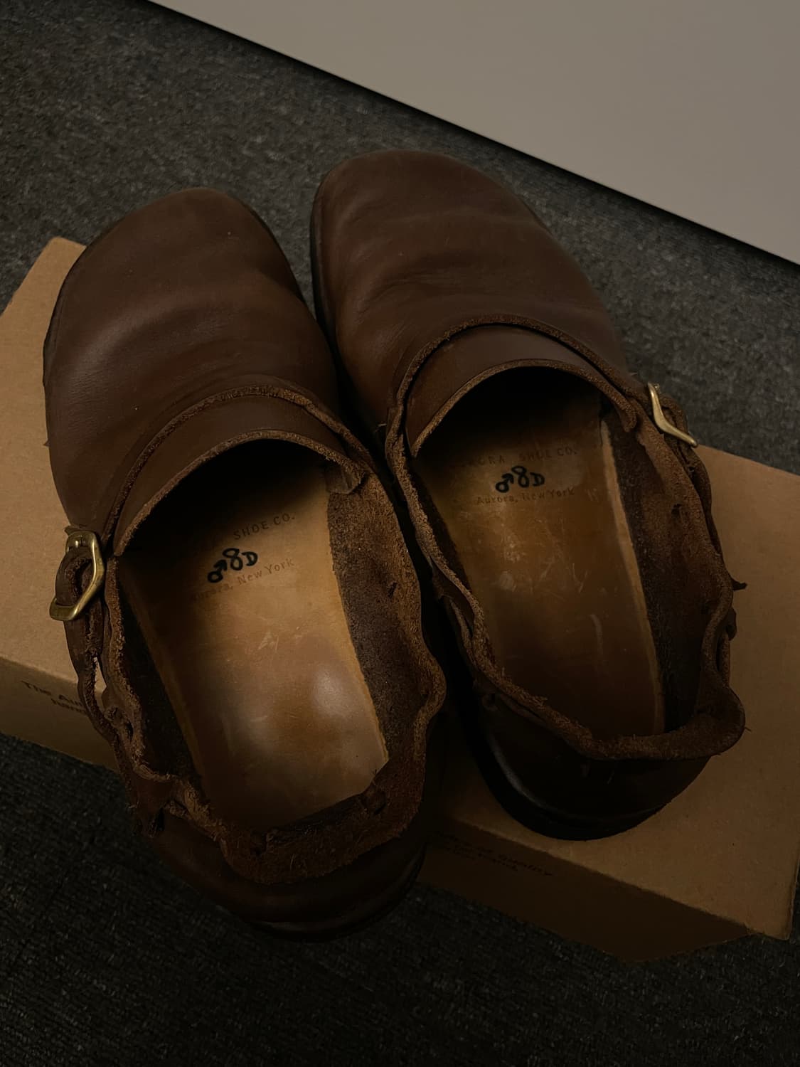 [265] 오로라슈즈 미들잉글리쉬 브라운 상품이미지4