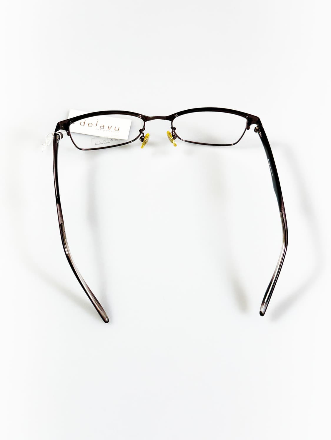 DEJAVU 슬림 스퀘어 메탈 프레임 빈티지 안경 상품이미지5