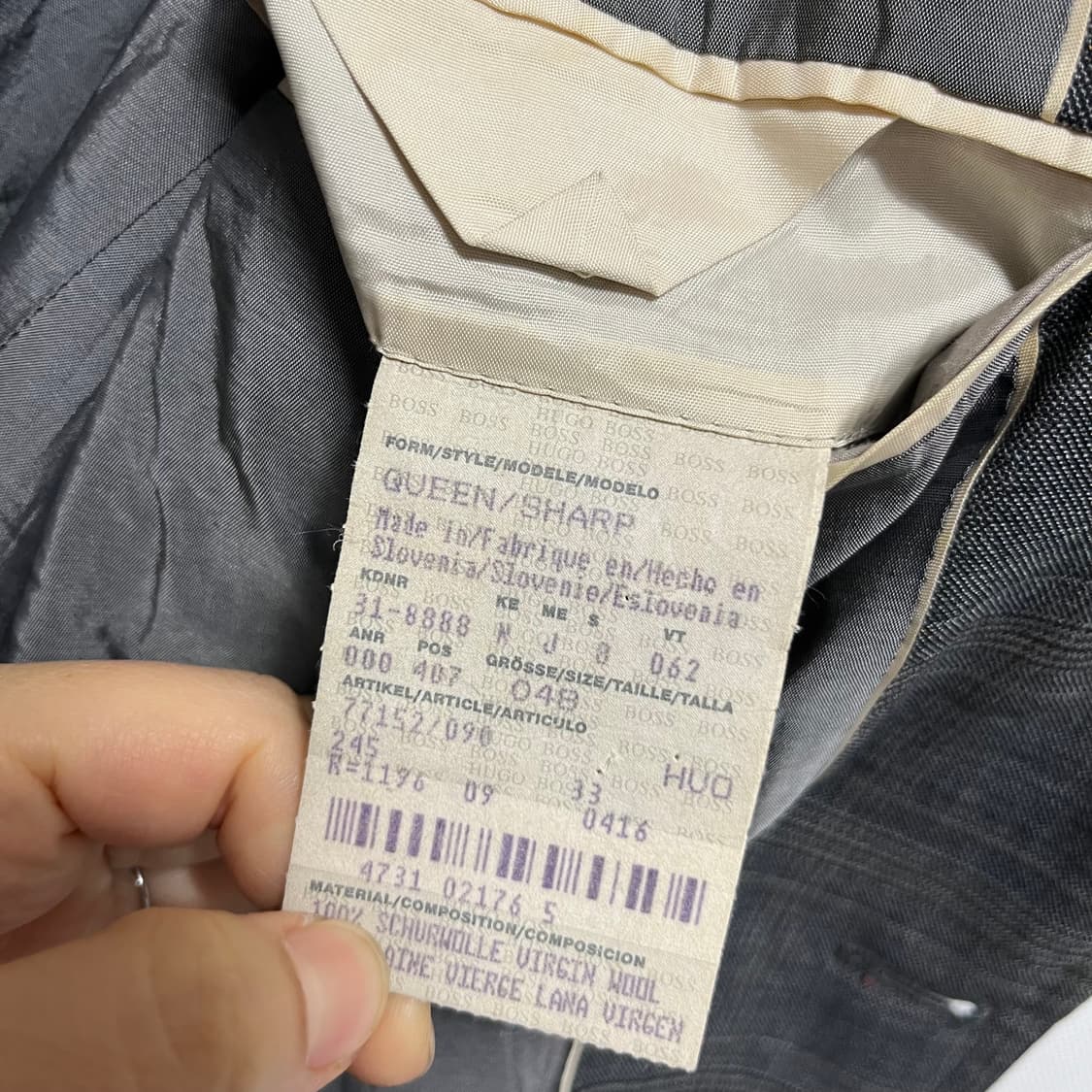 Hugo Boss 휴고보스 블레이져 자켓 상품이미지3