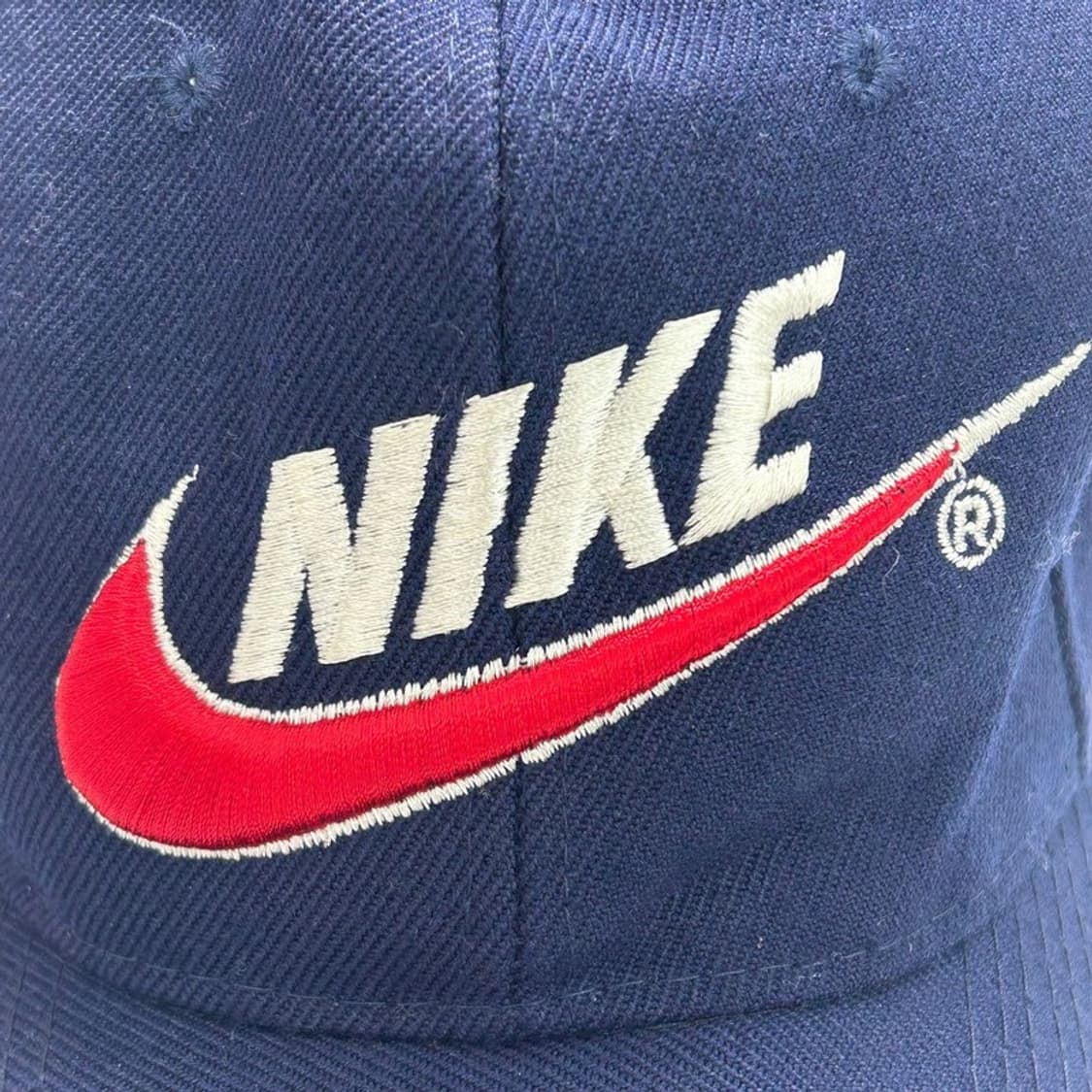 나이키 90s 빈티지 올드스쿨 스우시 볼캡 네이비 상품이미지2