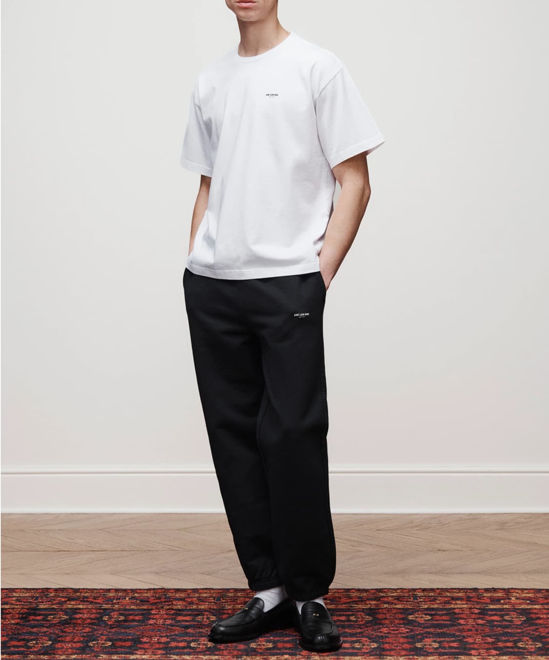 에메레온도르 micro logo tee (white) M사이즈 상품이미지2