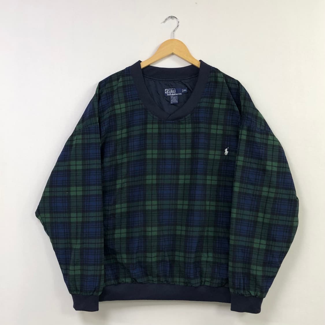 XL 폴로 타탄체크 웜업 상품이미지2