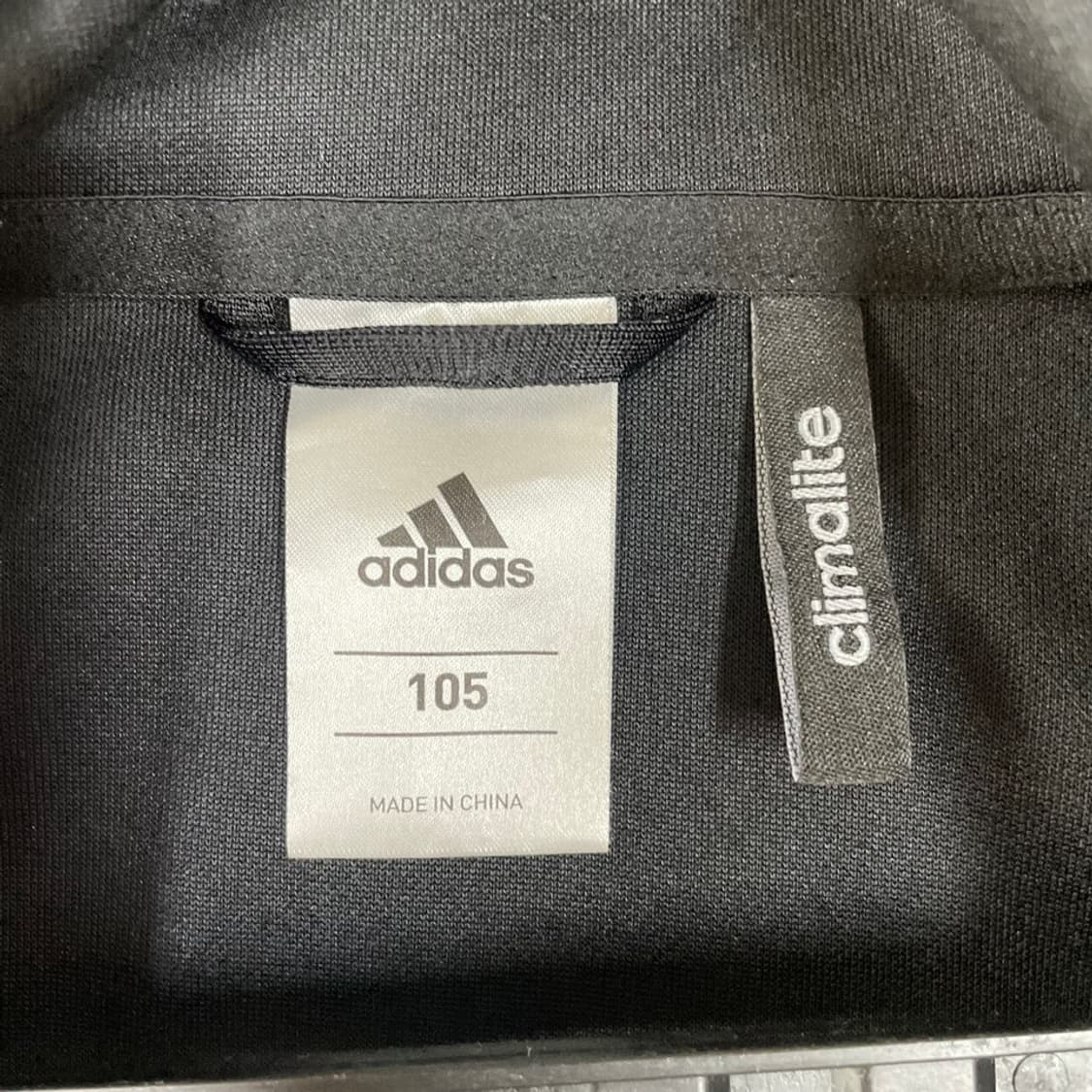105 아디다스 블랙 트랙탑 져지 상품이미지4