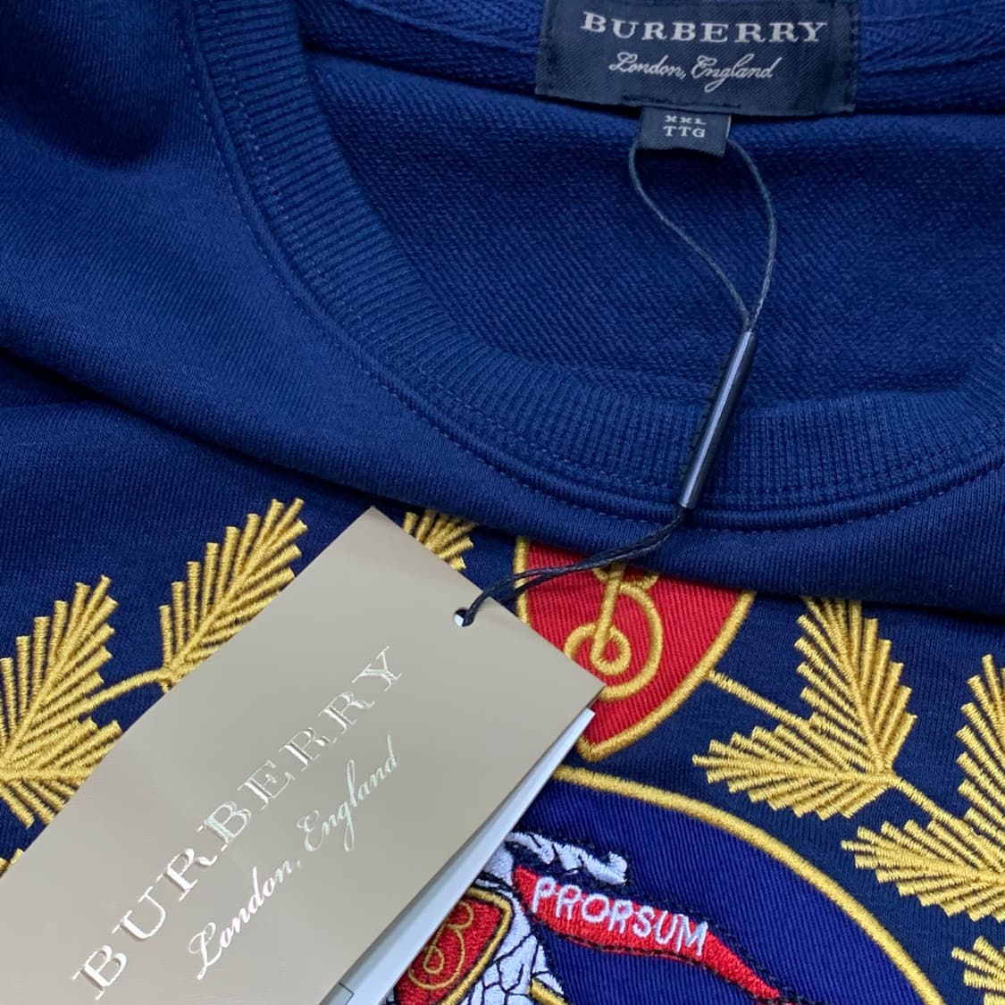새상품 버버리 아카이브 빅로고 맨투맨(정품) 상품이미지6