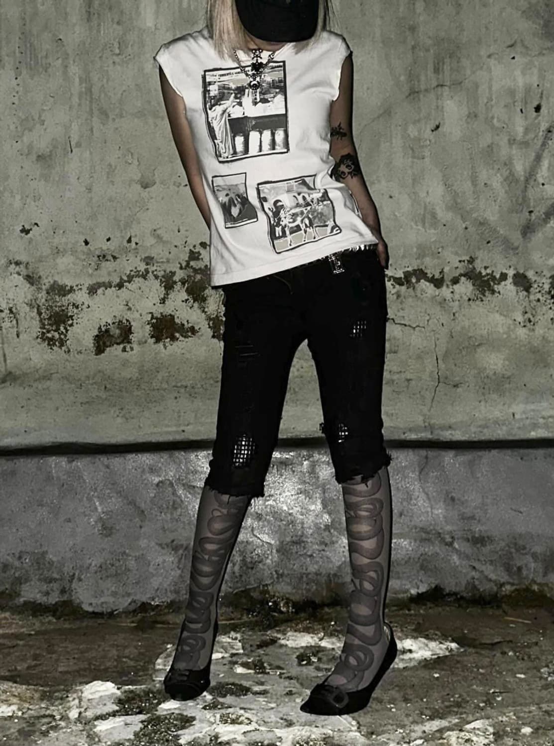 03/SS cut-off sleeveless 상품이미지5