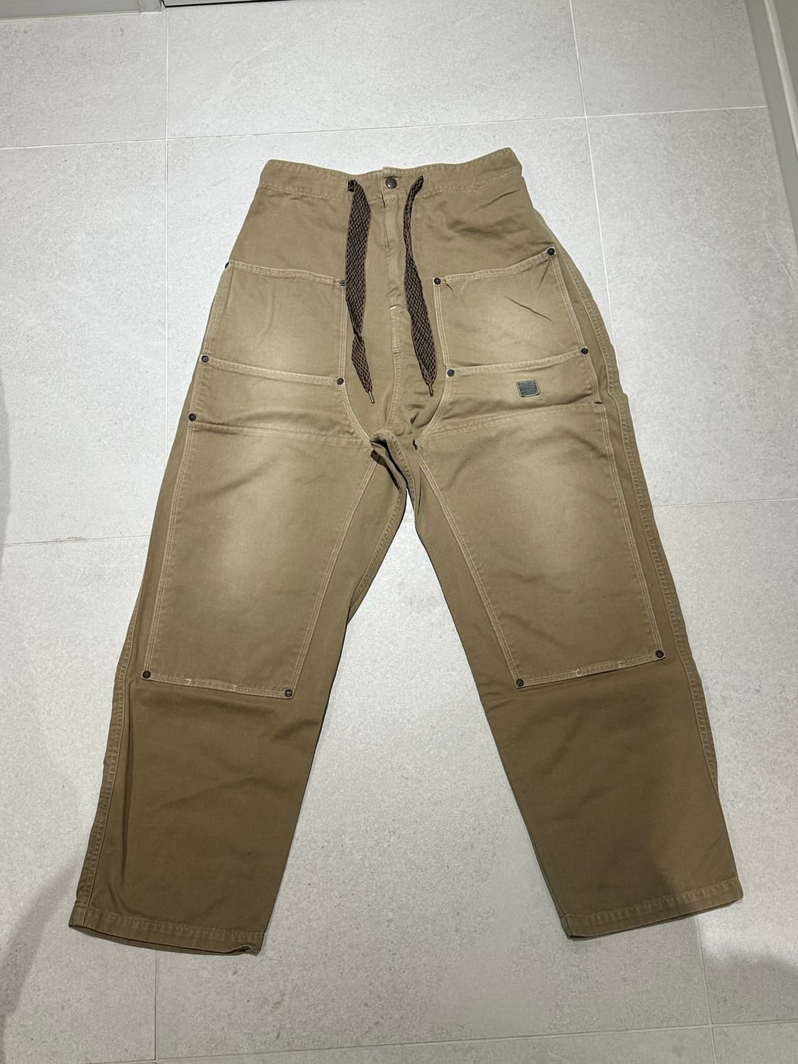 캐피탈 카츠라기 이지 팬츠 베이지 상품이미지2