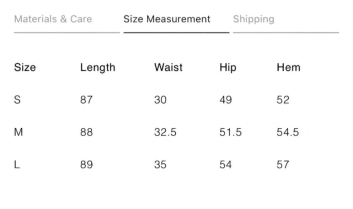 Kijun 롱 스커트 S 라이트그레이 상품이미지3