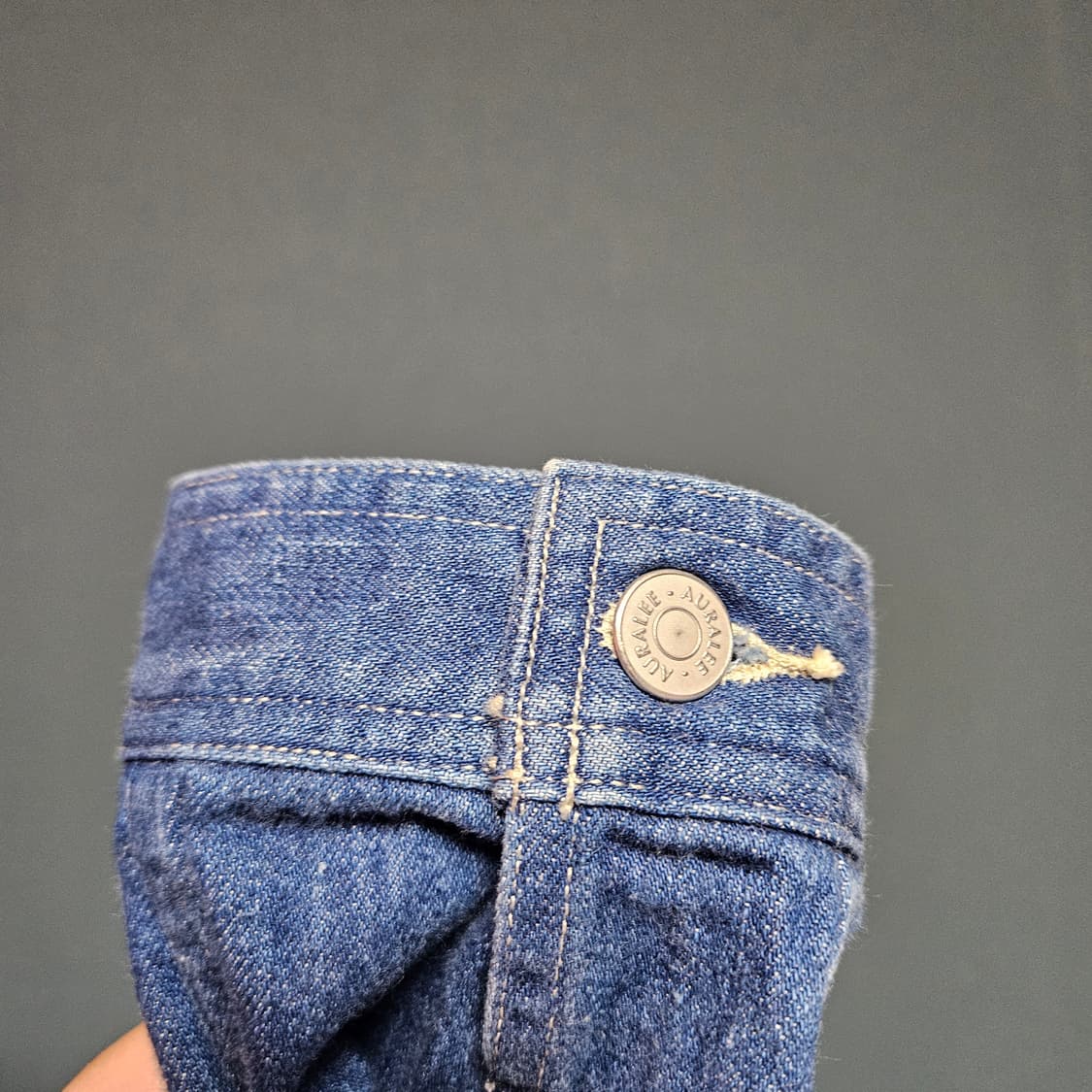 오라리 플리츠 데님자켓 상품이미지3