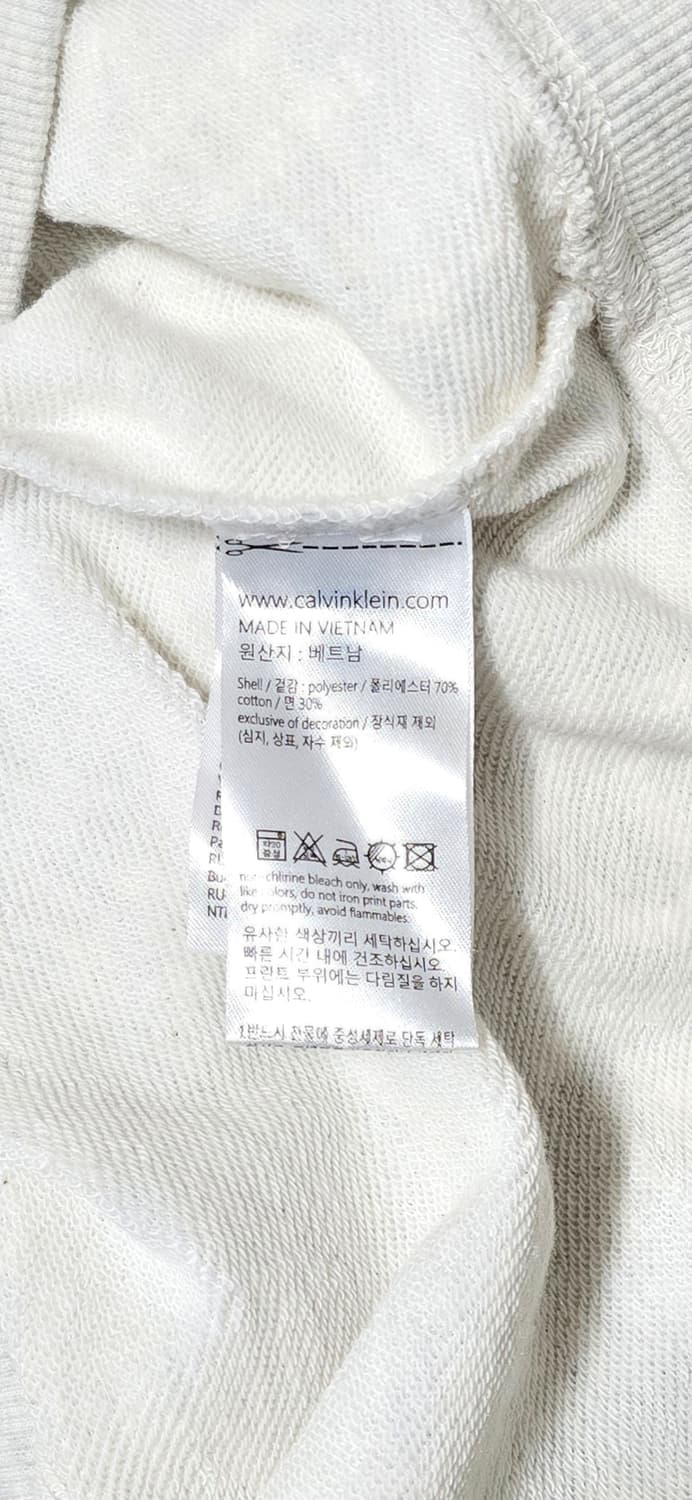 캘빈클라인 퍼포먼스 맨투맨 M 상품이미지4