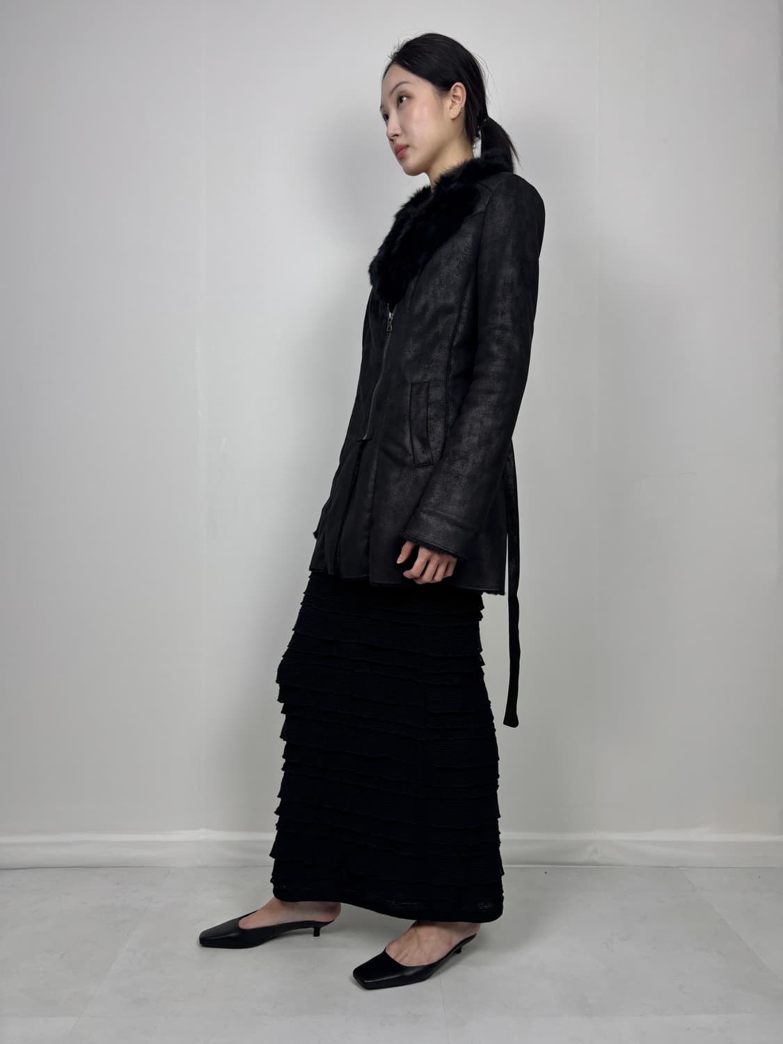 SLIM FIT MUSTANG JACKET 상품이미지5