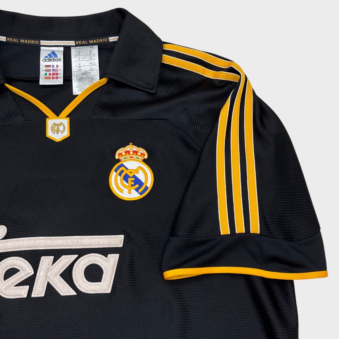 99-00 레알 마드리드 어웨이 No.3 호베르투 카를루스 상품이미지5