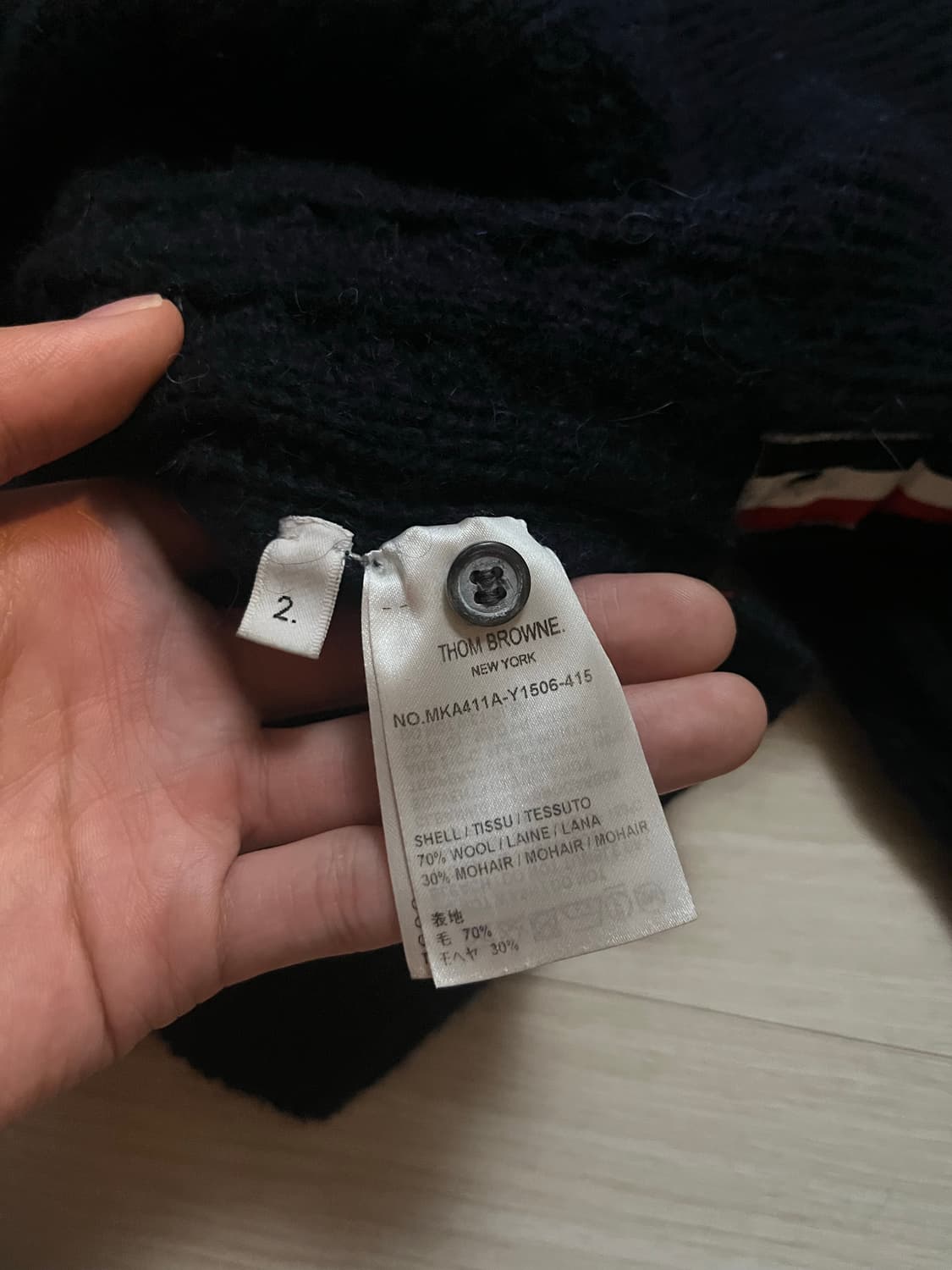 톰브라운 케이블 니트 2사이즈 상품이미지4