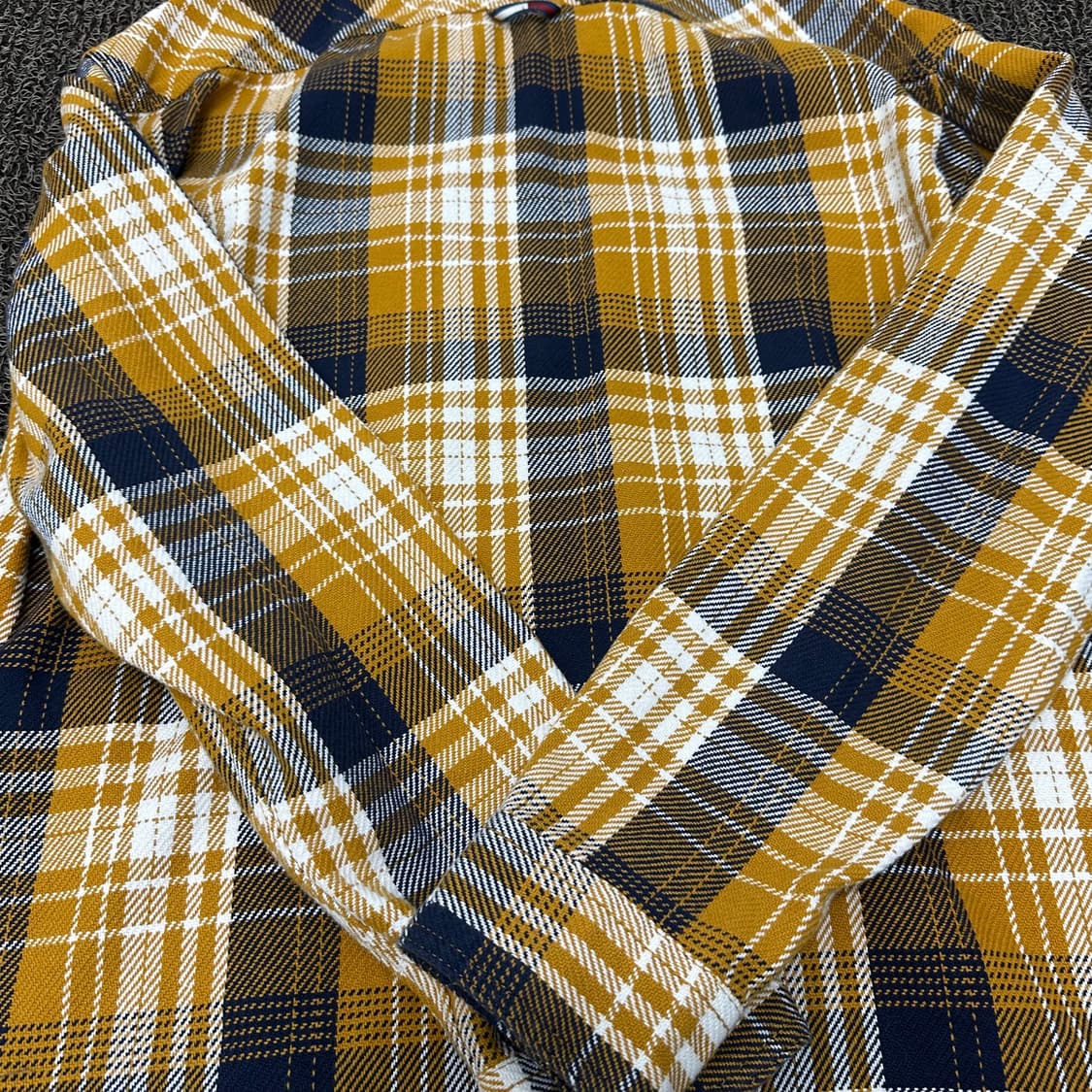 TOMMY JEANS 타미진스 체크 자켓 M 상품이미지7