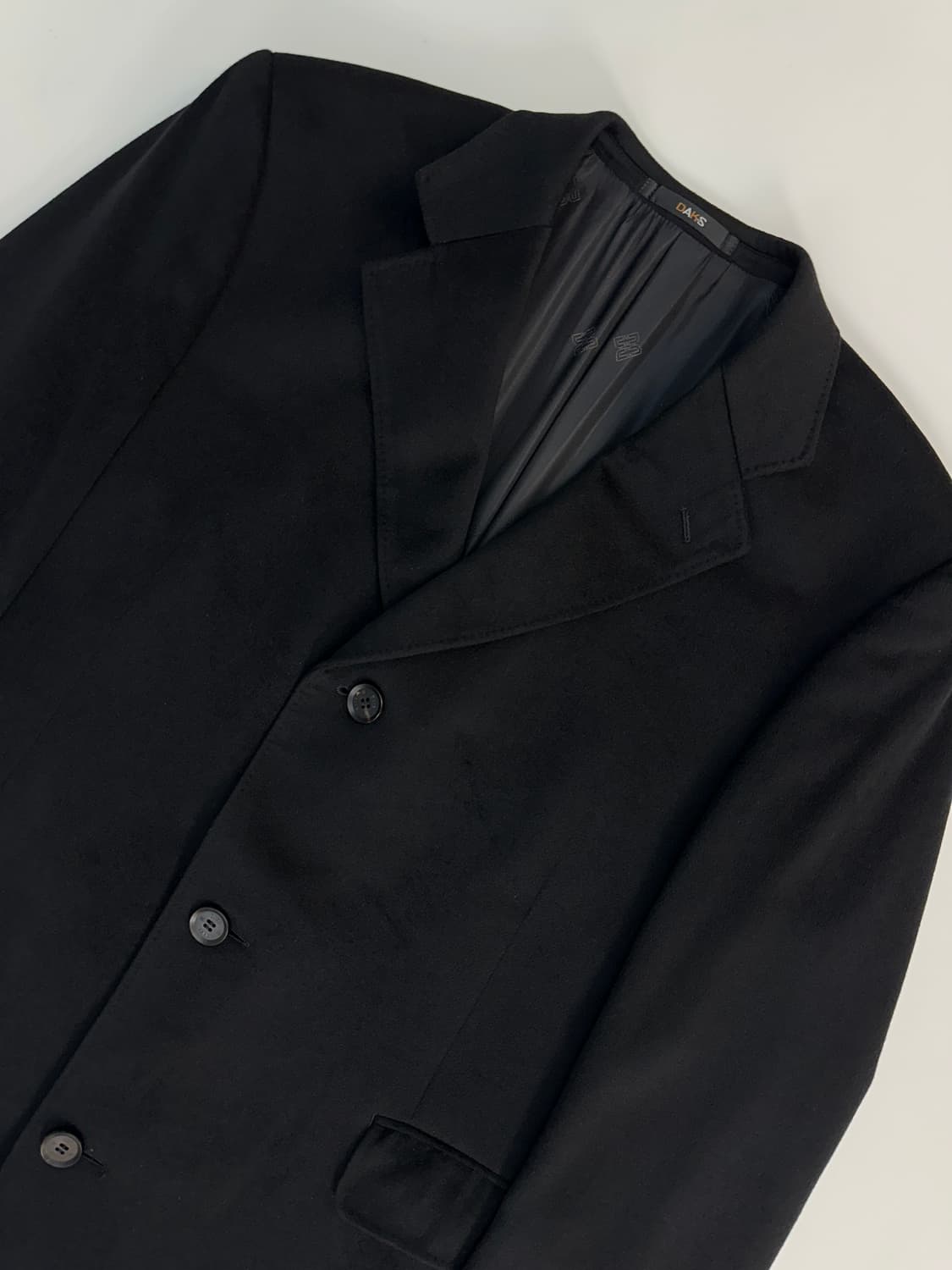 닥스 캐시미어 롱코트 블랙  상품이미지3