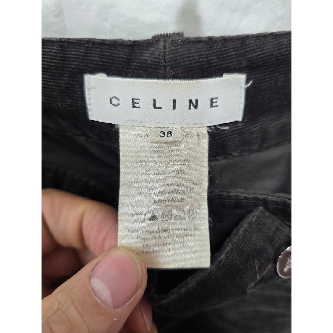 택포) 28인치 셀린느 코듀로이 바지  상품이미지3