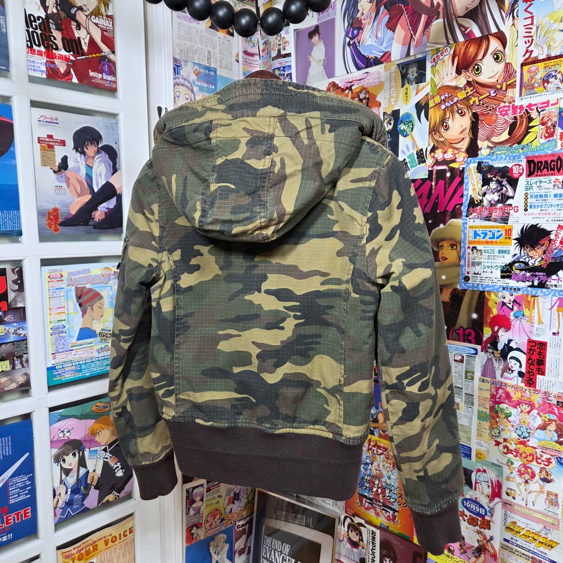 알파인더스트리 걸즈 투지퍼 카모 누빔 패디드 점퍼 상품이미지5